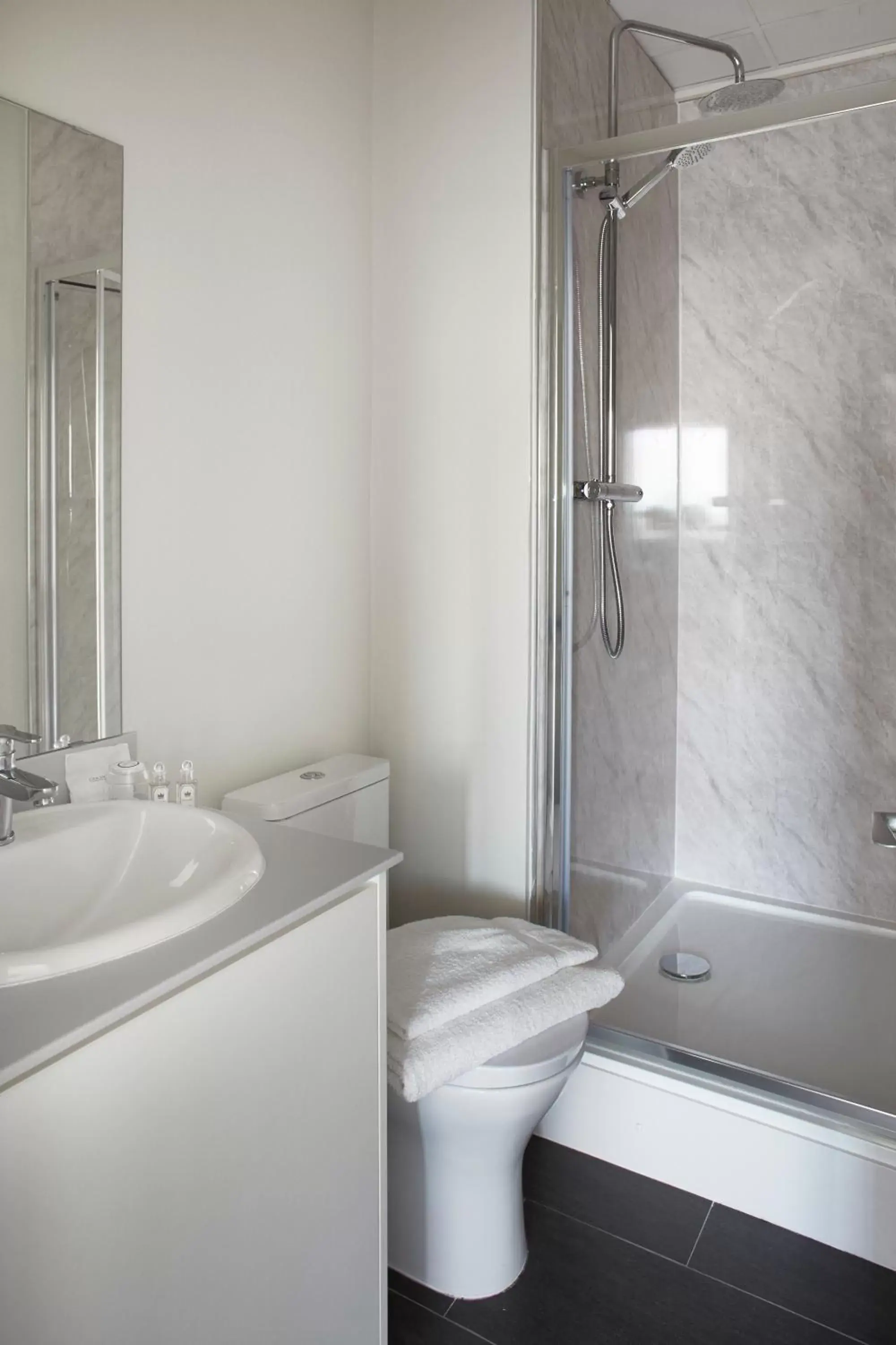 Bathroom in Citrus Hotel Cardiff by Compass Hospitality