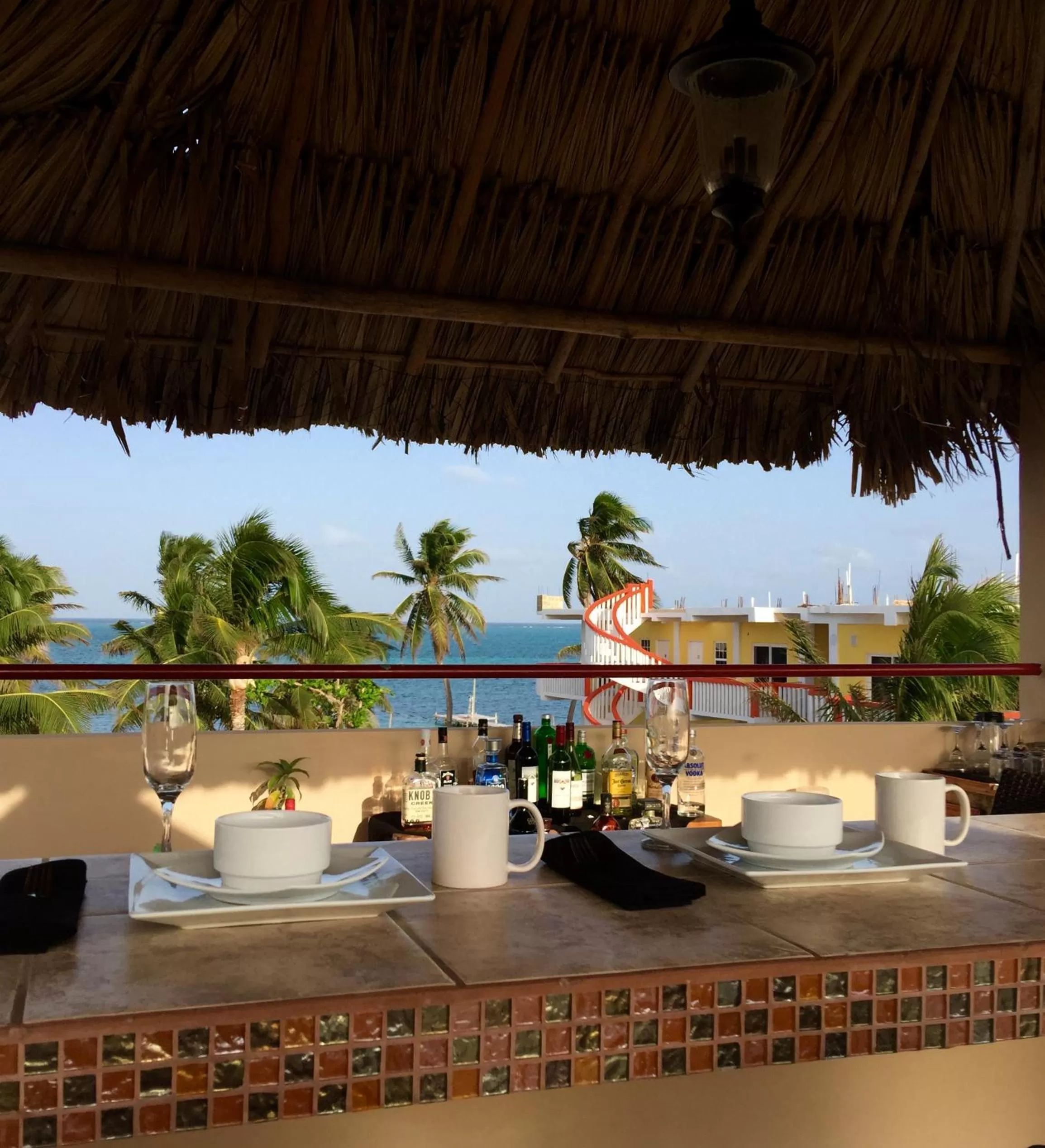 American breakfast in Yocamatsu