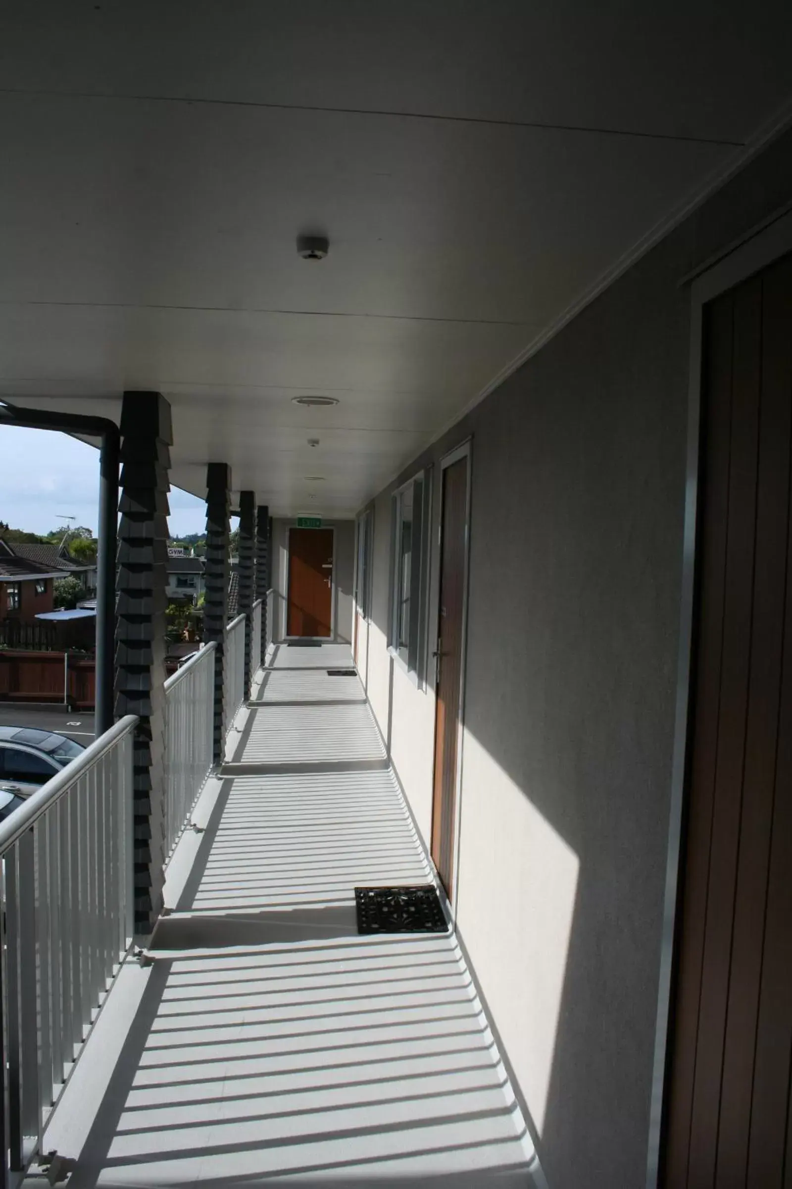 Facade/entrance, Balcony/Terrace in Aveda Motor Lodge