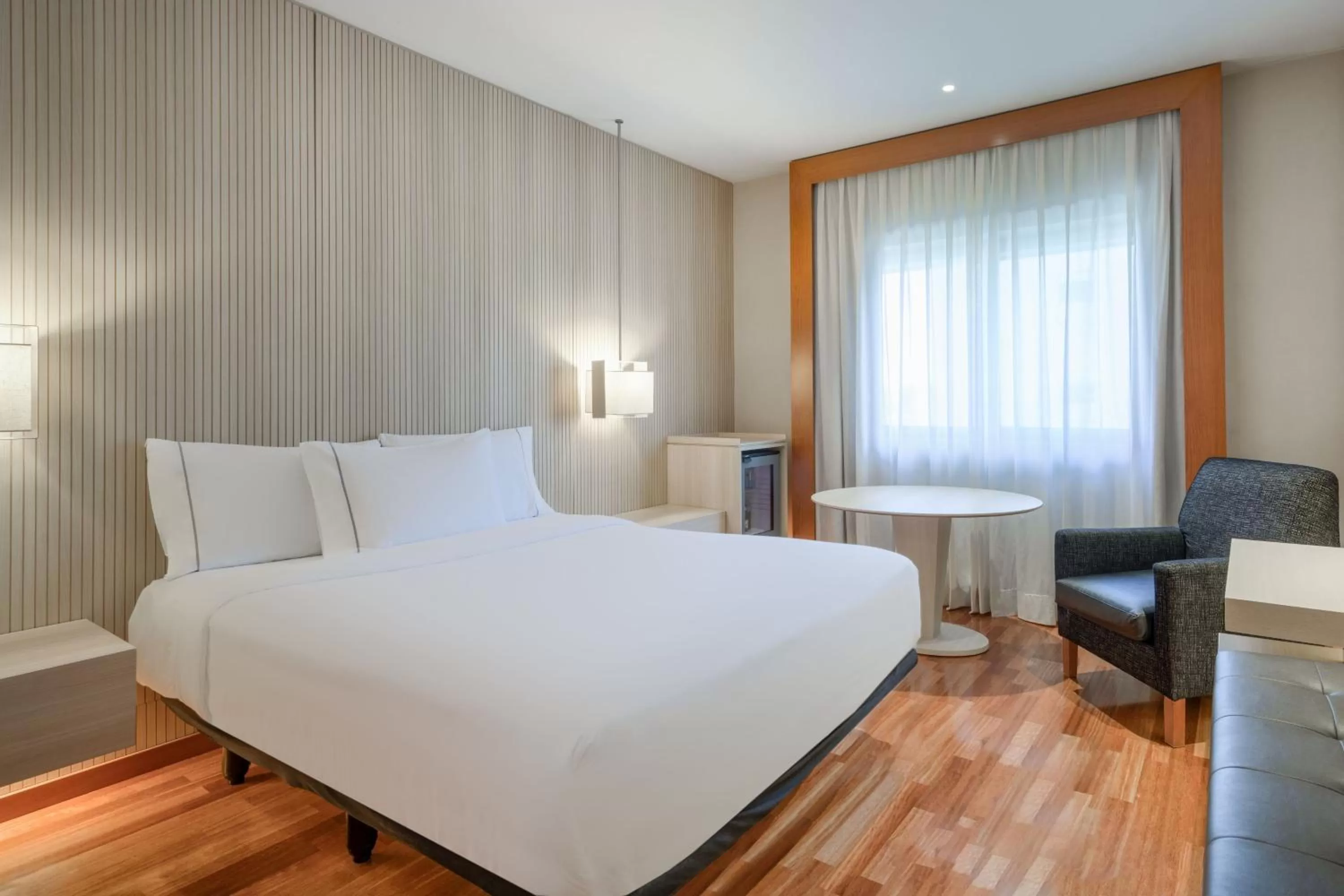 Photo of the whole room, Bed in AC Hotel Aravaca by Marriott