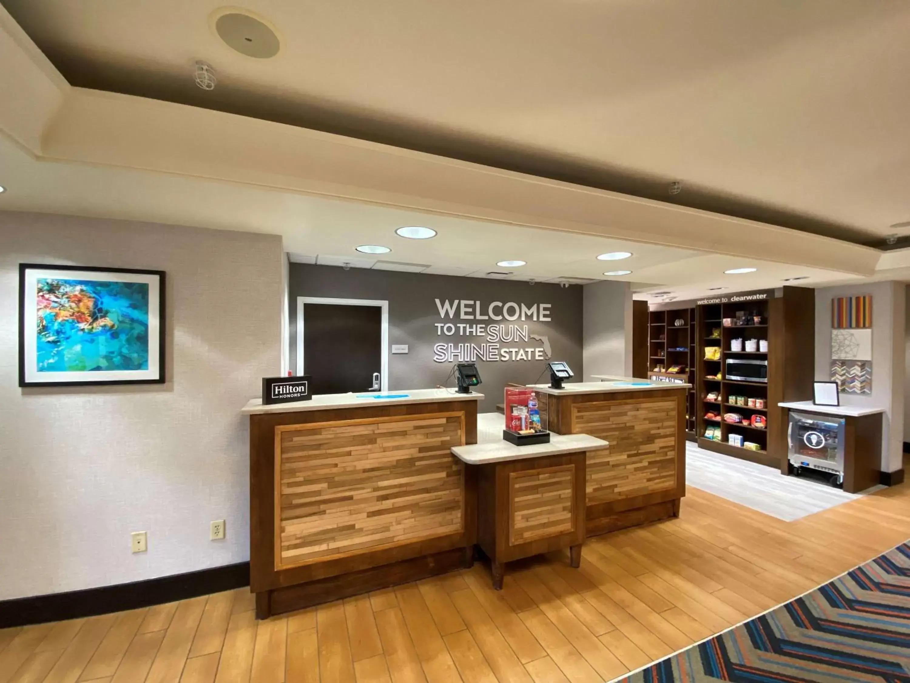 Lobby or reception, Lobby/Reception in Hampton Inn & Suites Clearwater/St. Petersburg-Ulmerton Road