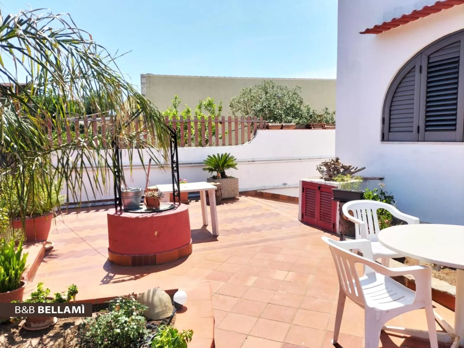 Patio in B&B BELLAMI'