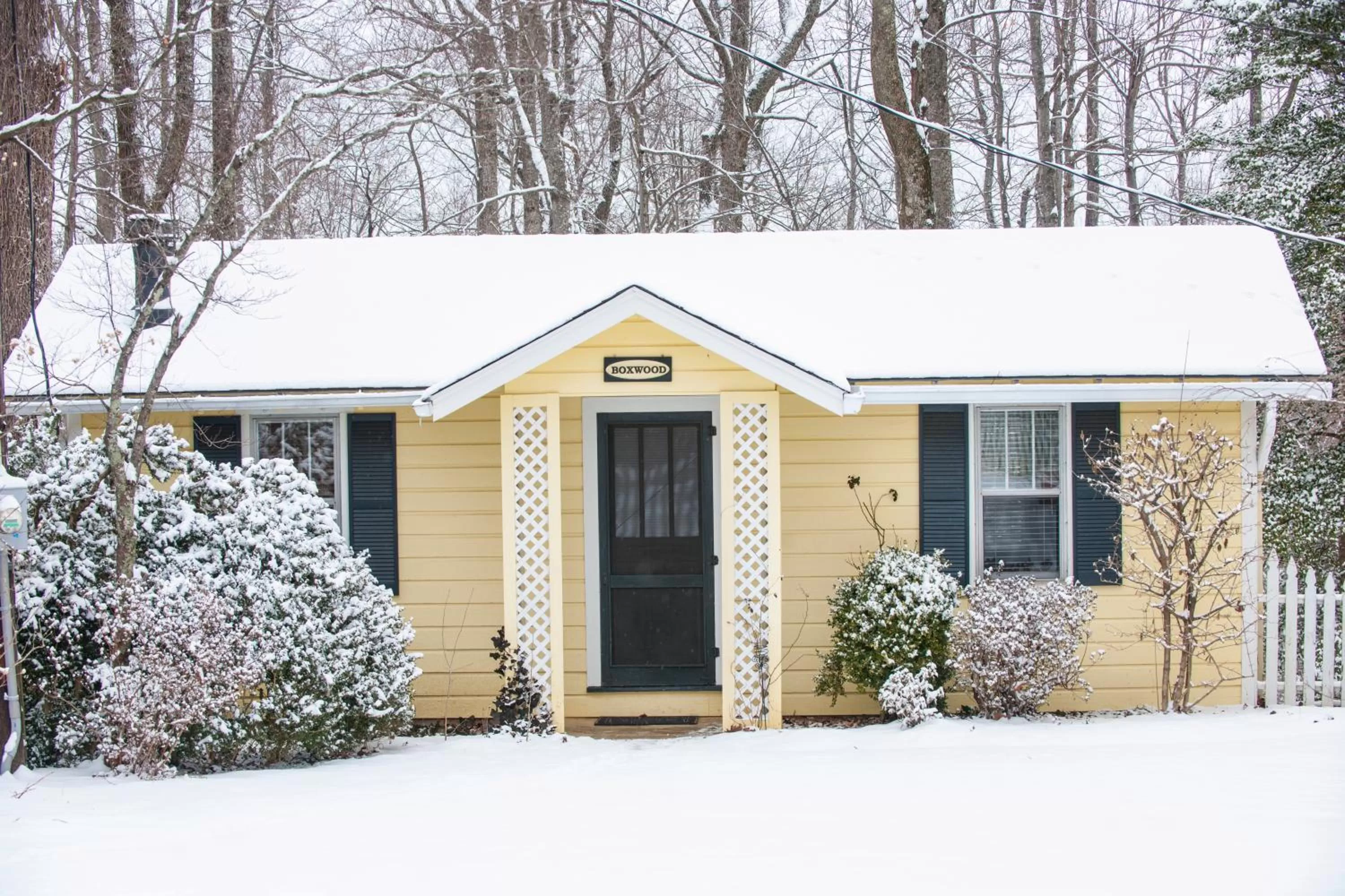 Winter in Orchard Inn