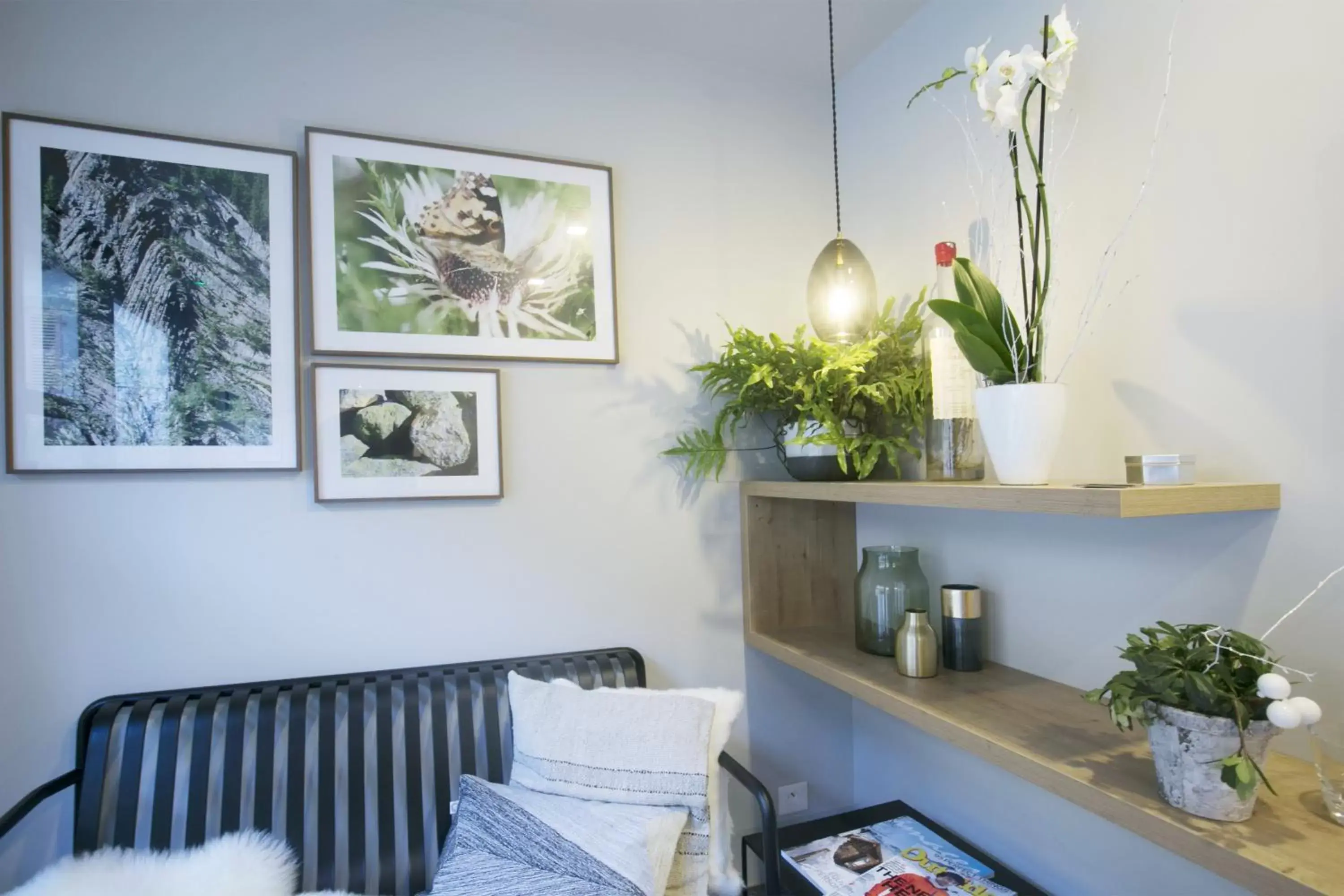 Lobby or reception in Le Génépy - Appart'hôtel de Charme Lobby or reception in Le Génépy - Appart'hôtel de Charme