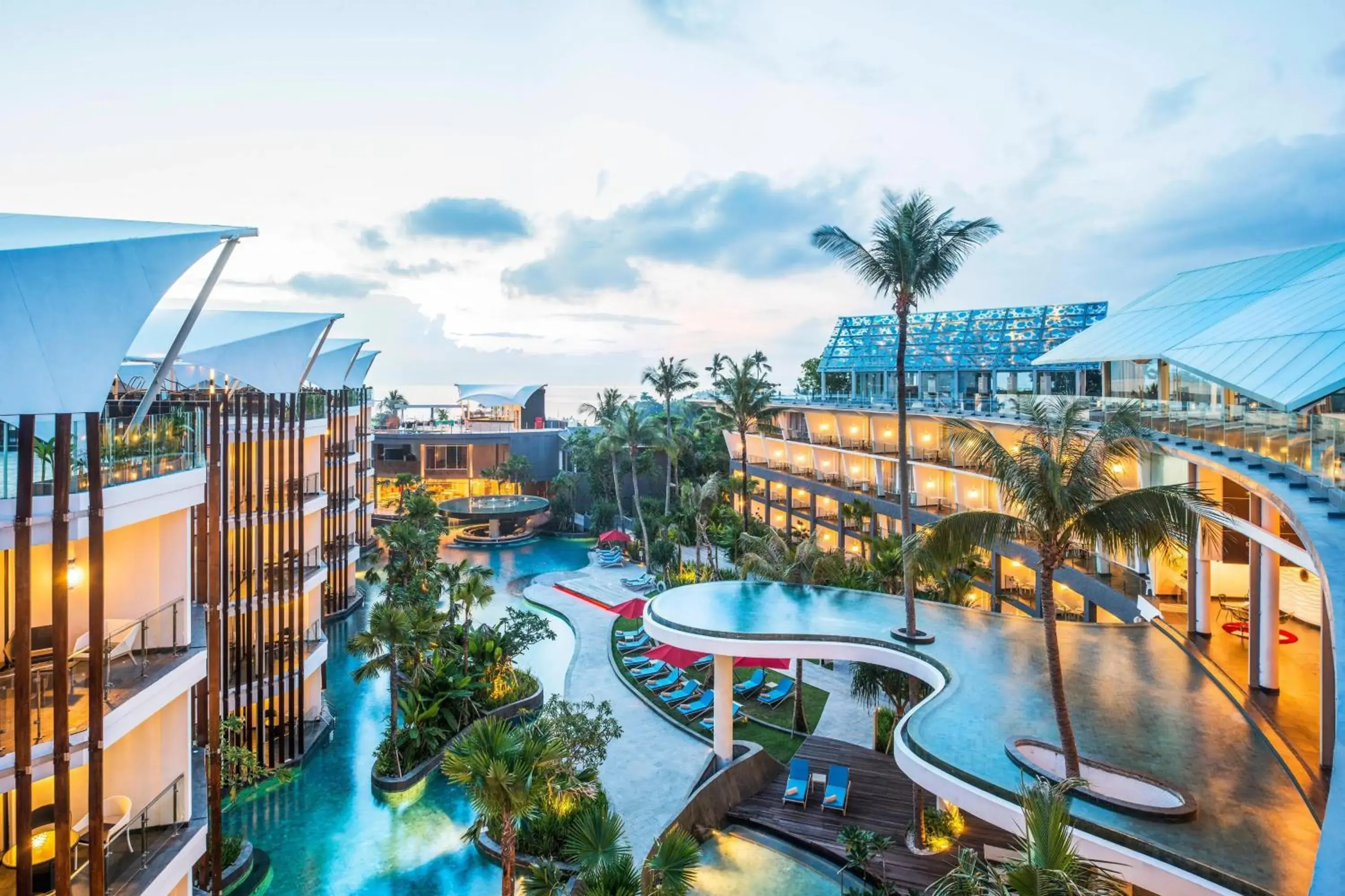 Property building, Pool View in Le Meridien Bali Jimbaran