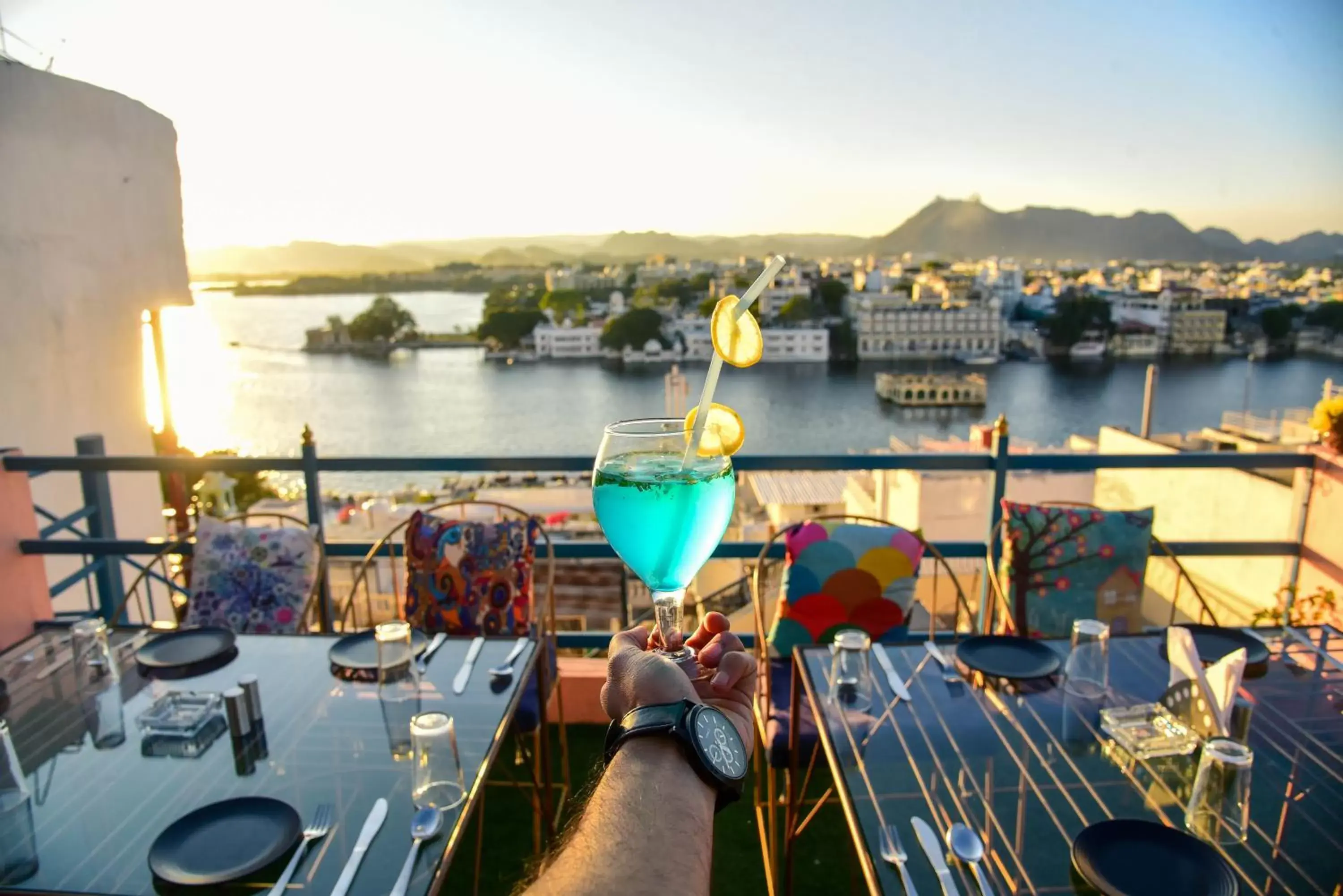 Lake view in Hotel Casa by the lake Lake view in Hotel Casa by the lake