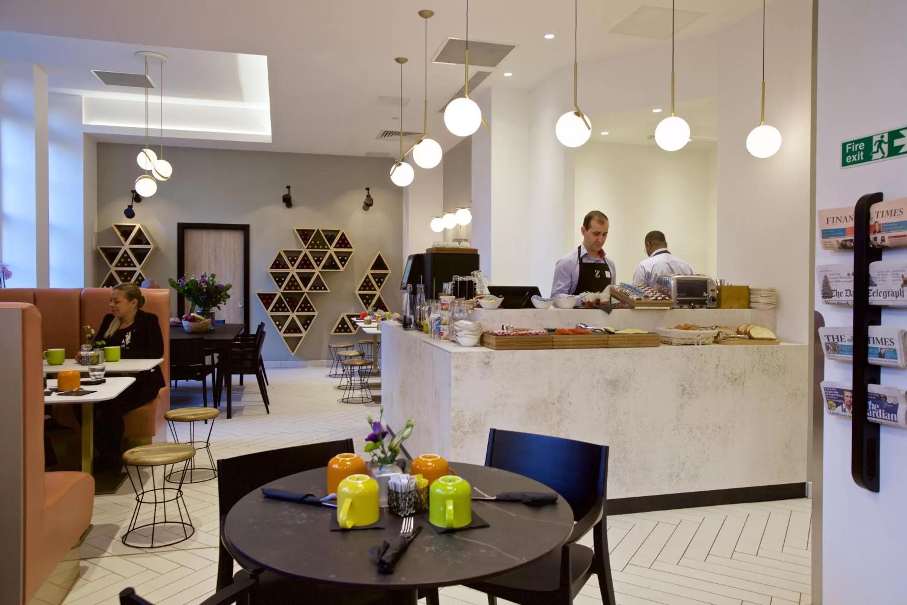 Buffet breakfast in The Z Hotel Covent Garden