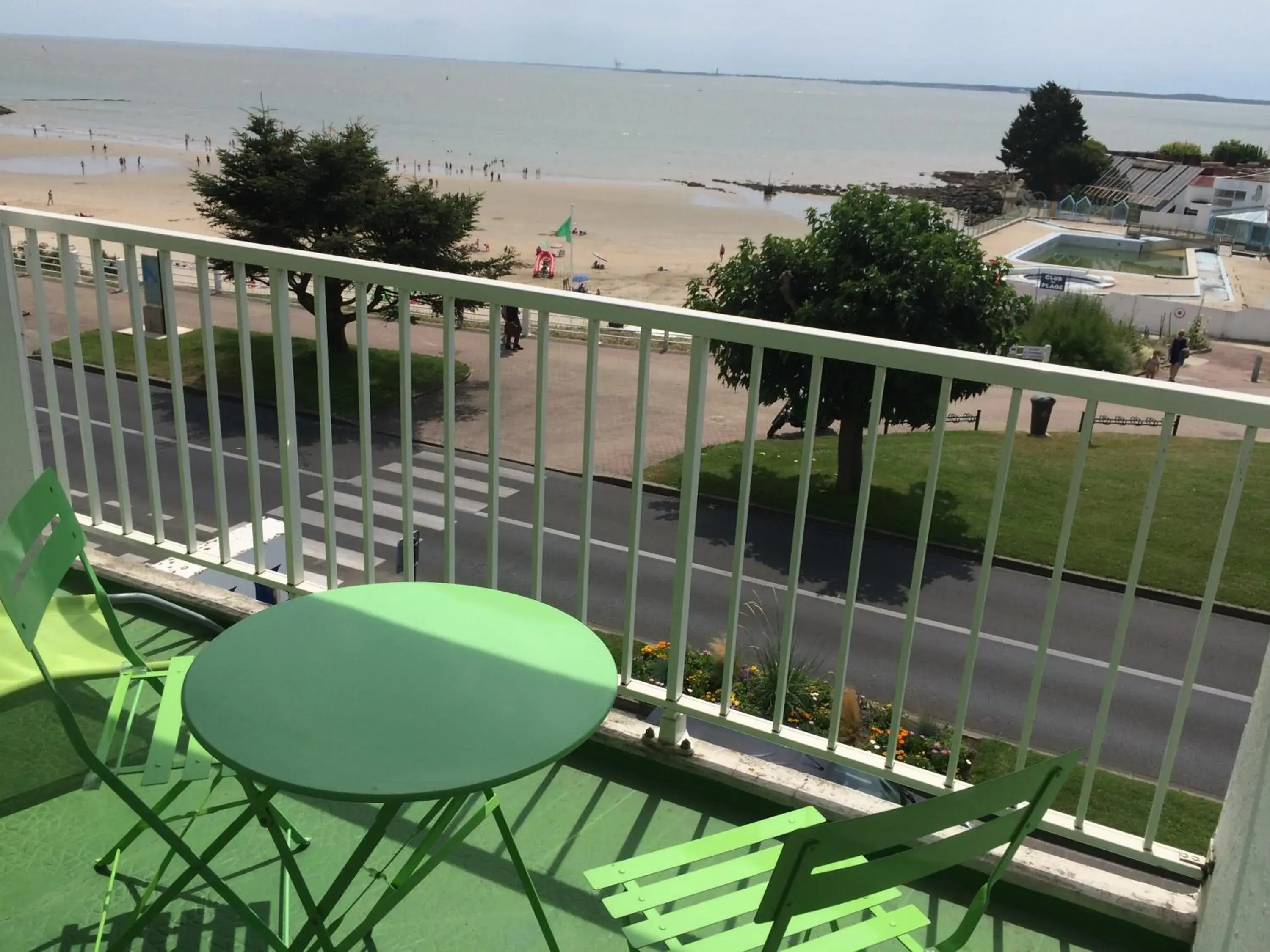 Balcony/Terrace in Hôtel Beau Rivage