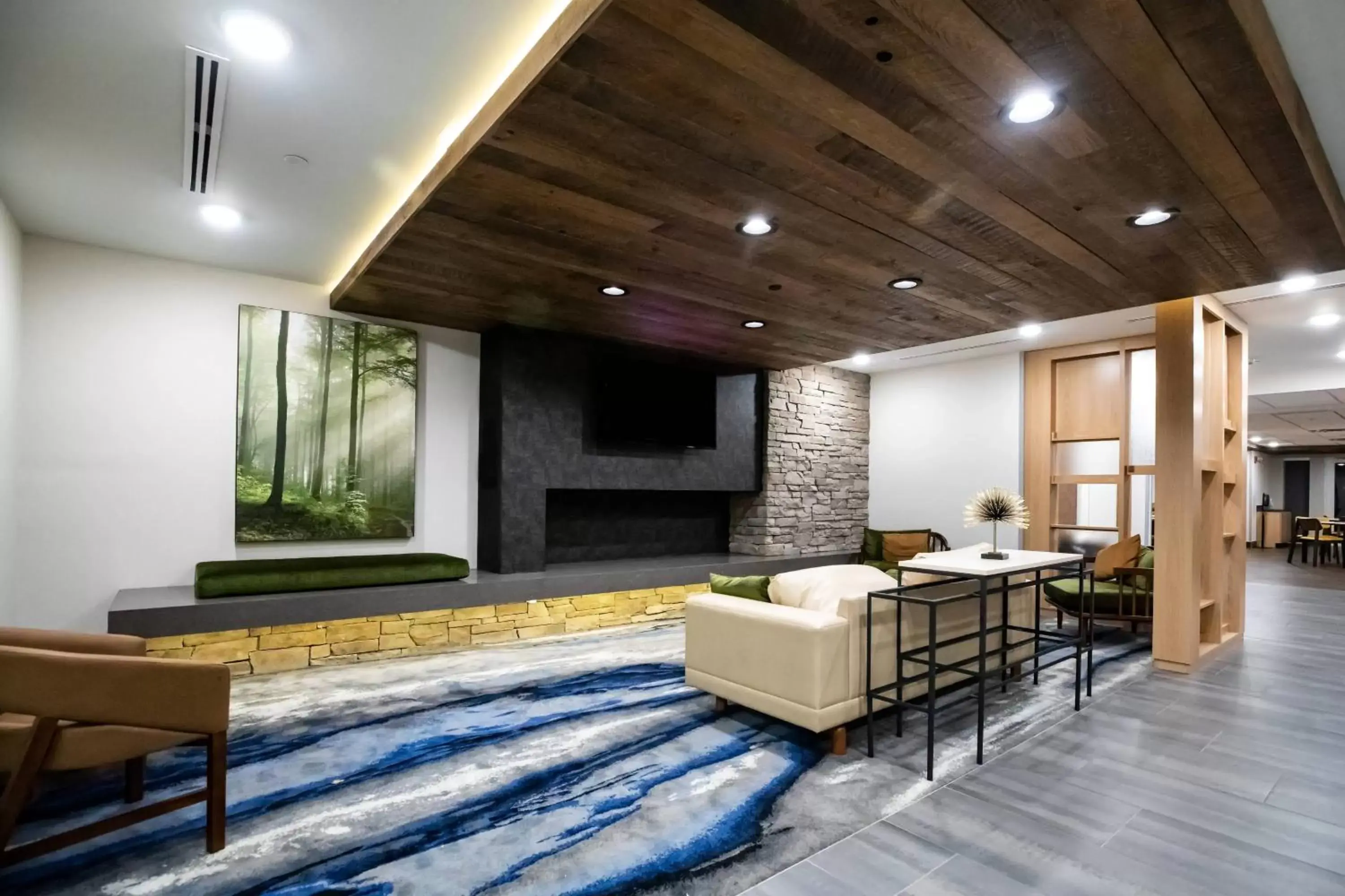 Lobby or reception, Seating Area in Fairfield by Marriott Inn & Suites Louisville Airport