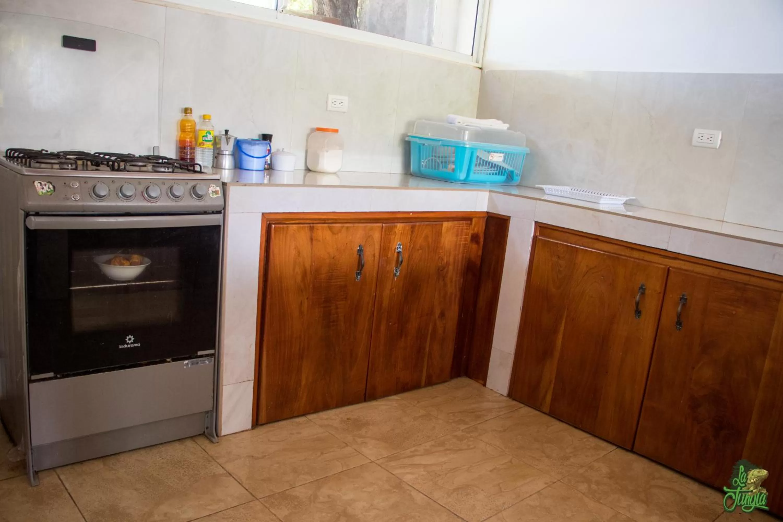 Kitchen or kitchenette in Hotel La Jungla