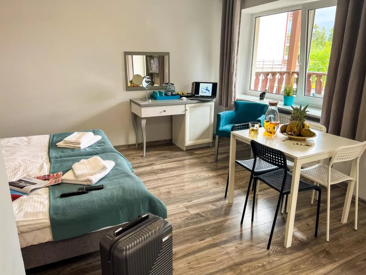 View (from property/room), Bed in Willa Sonata - Apartamenty & Balia - Szklarska Poręba