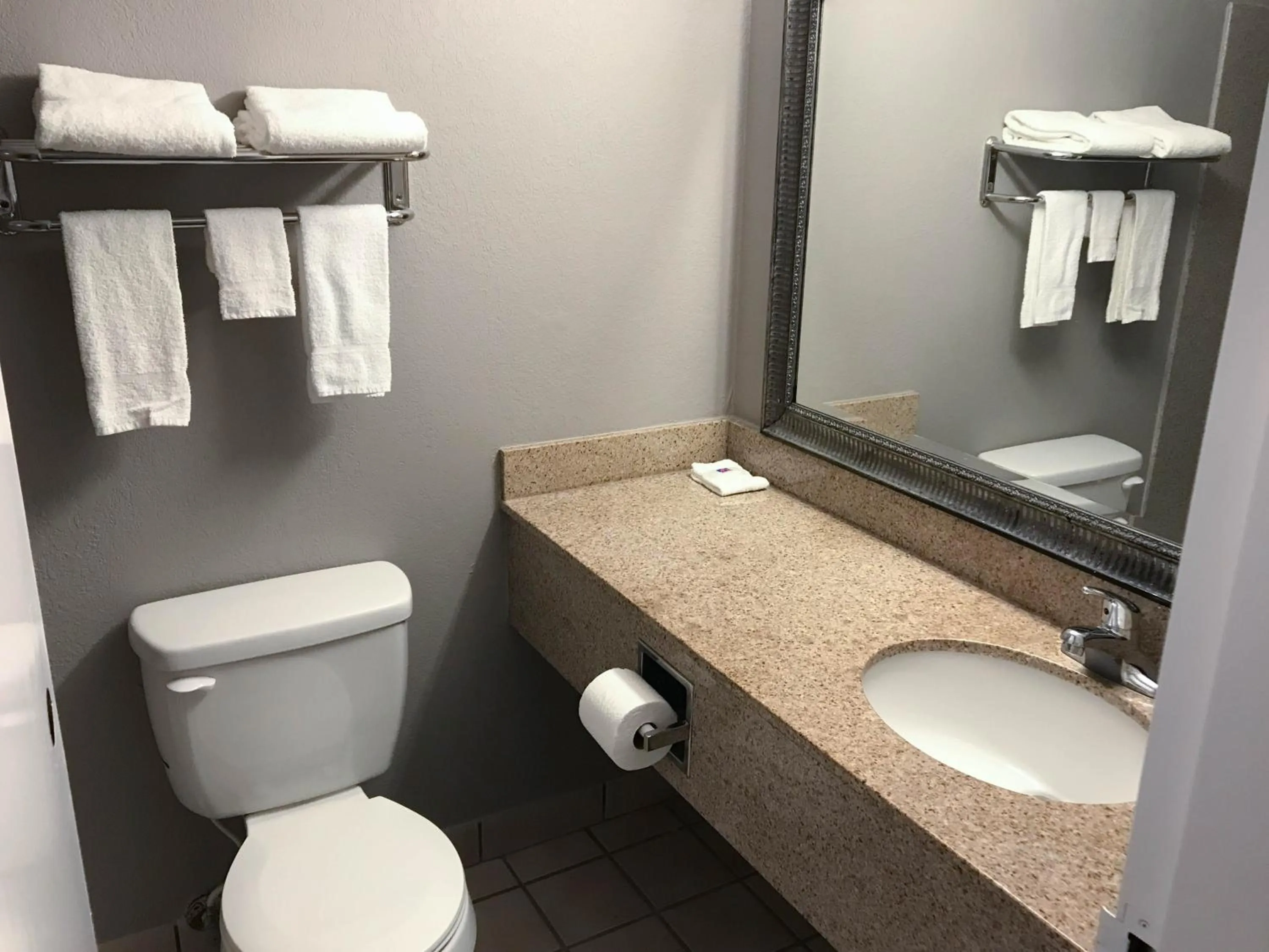 Bathroom in Motel 6 - Bartlesville, OK