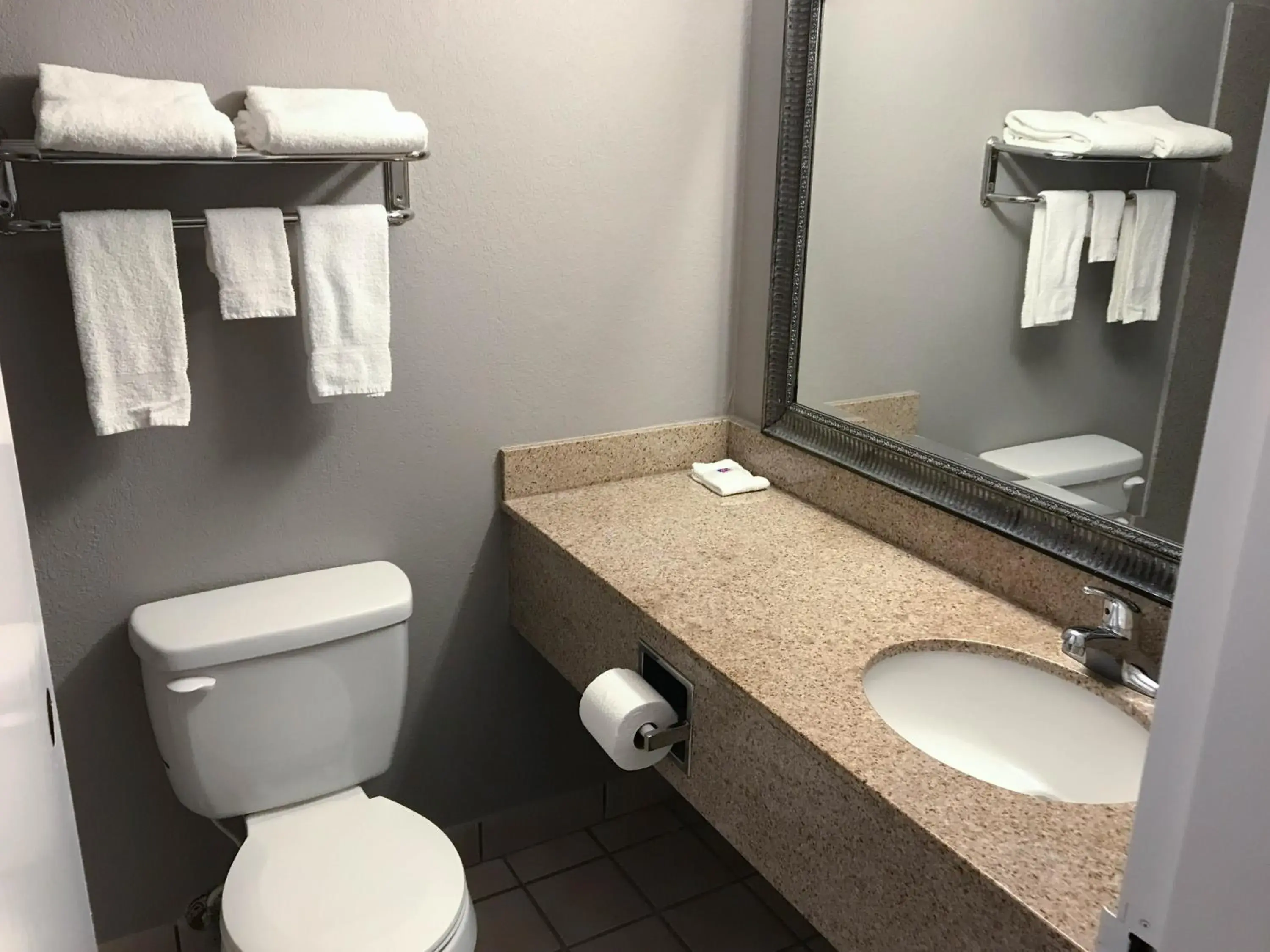 Bathroom in Motel 6 - Bartlesville, OK