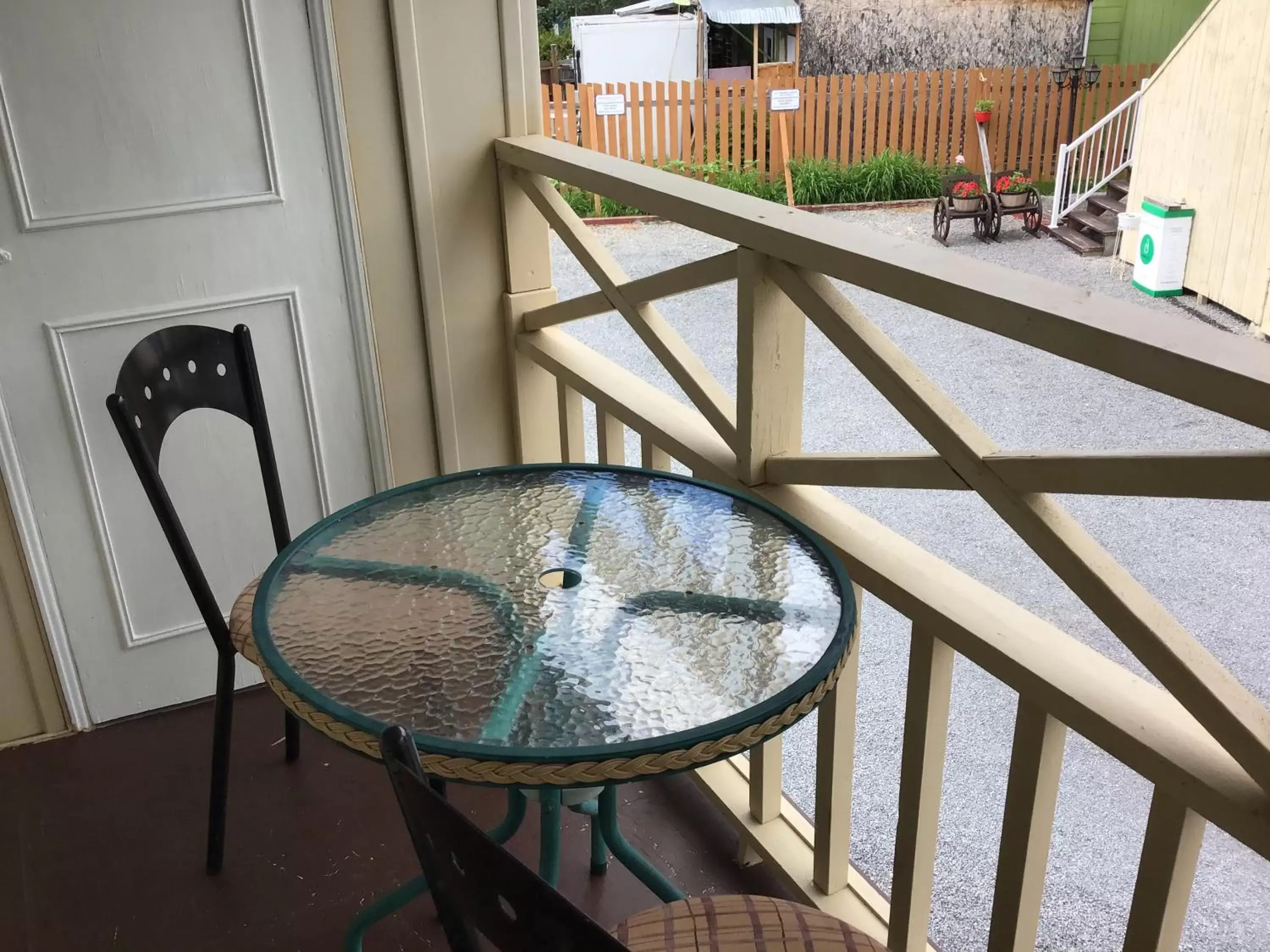 Balcony/Terrace in Petit Hôtel Amara