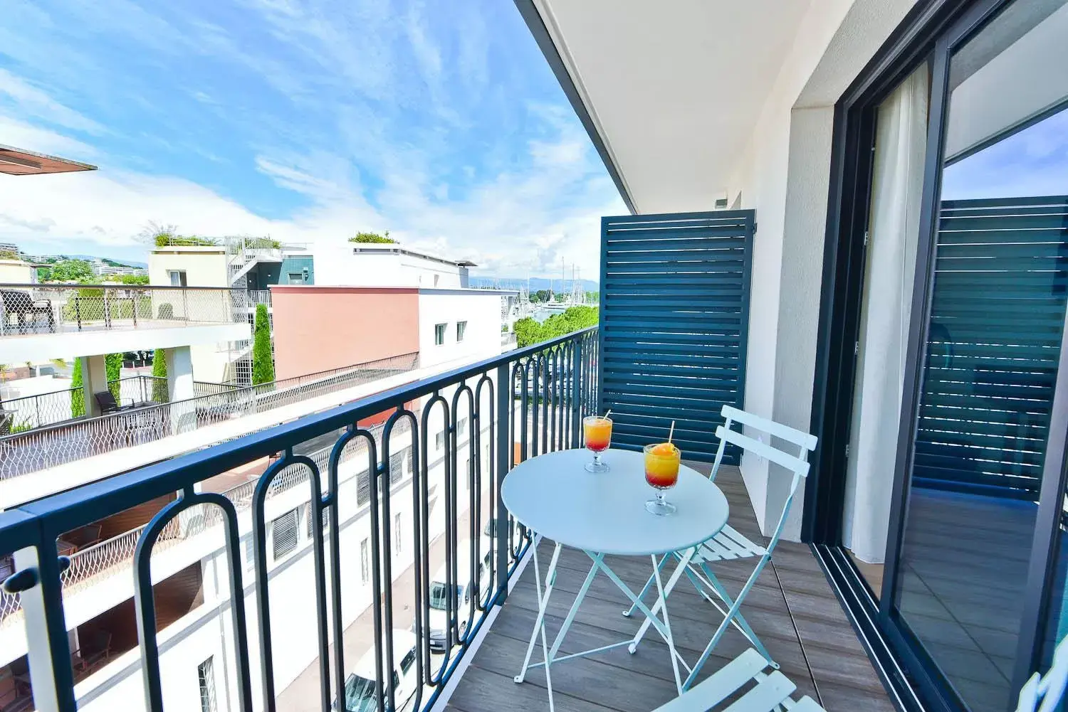 Balcony/Terrace in Hôtel La Villa Port d'Antibes & Spa