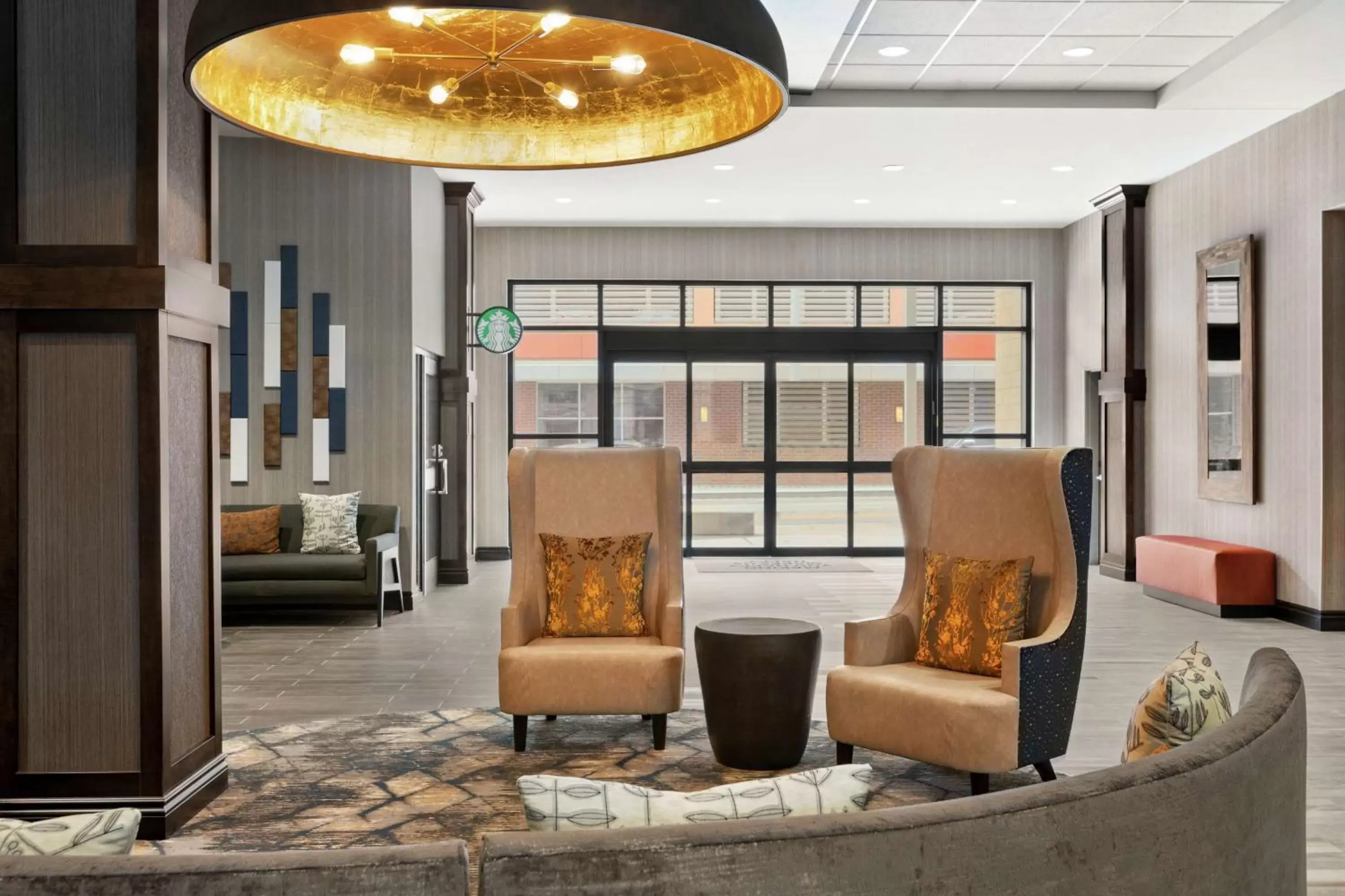 Lobby or reception in Hampton Inn Suites Kansas City Downtown Crossroads Lobby or reception in Hampton Inn Suites Kansas City Downtown Crossroads