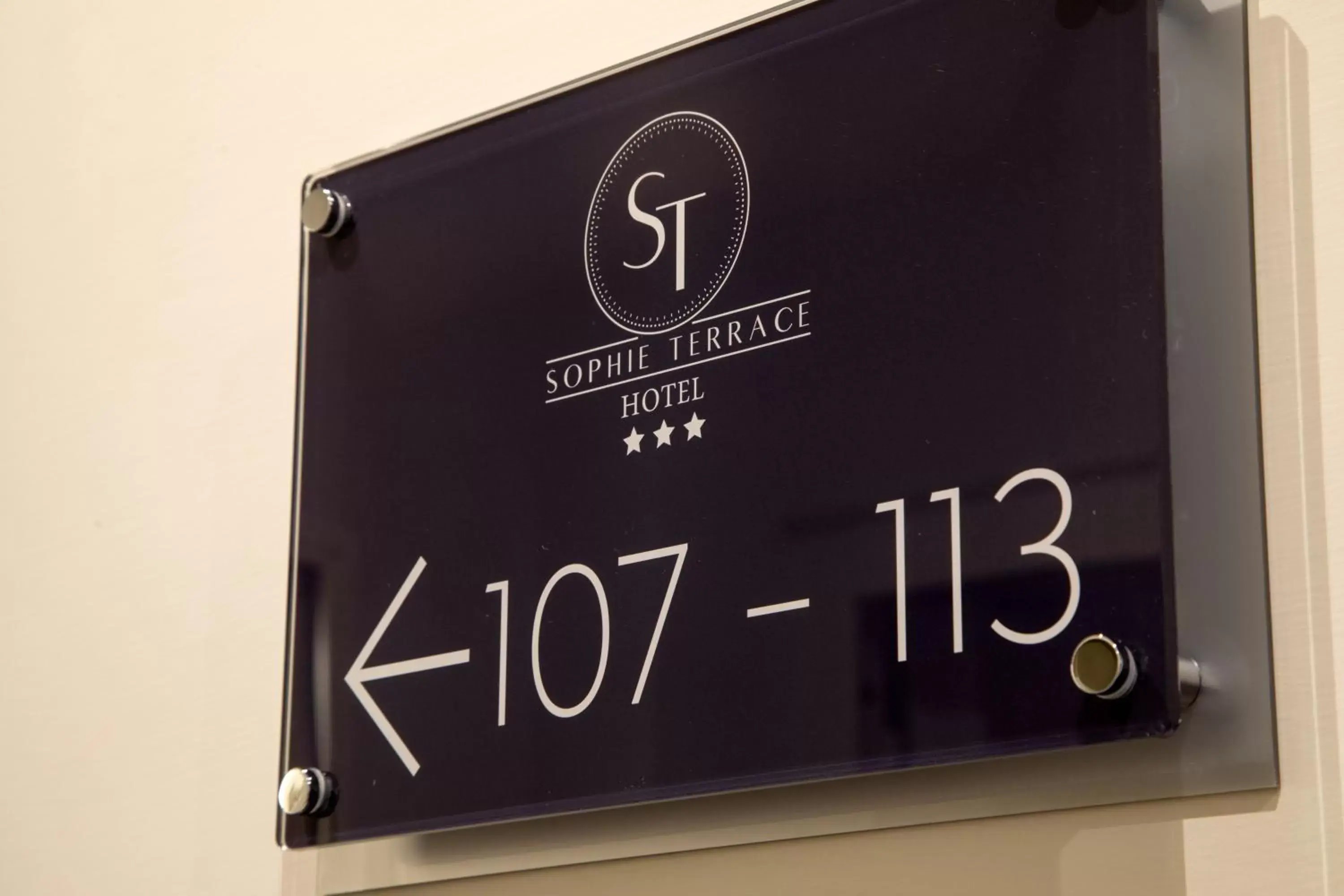 Property logo or sign in Sophie Terrace Hotel
