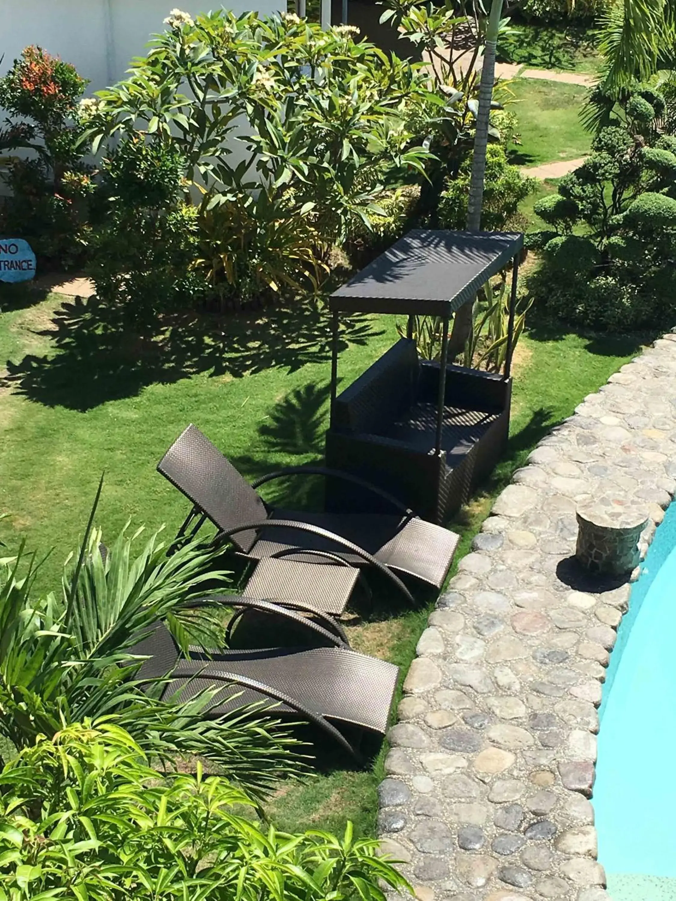 Decorative detail, Garden in White Chocolate Hills Resort