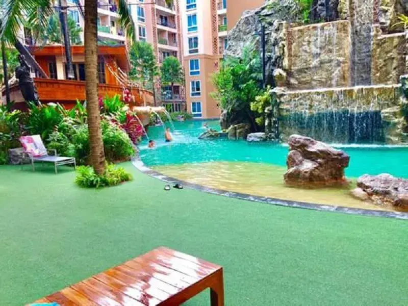 View (from property/room), Swimming Pool in Atlantic Condo Resort Pattaya by Panisara
