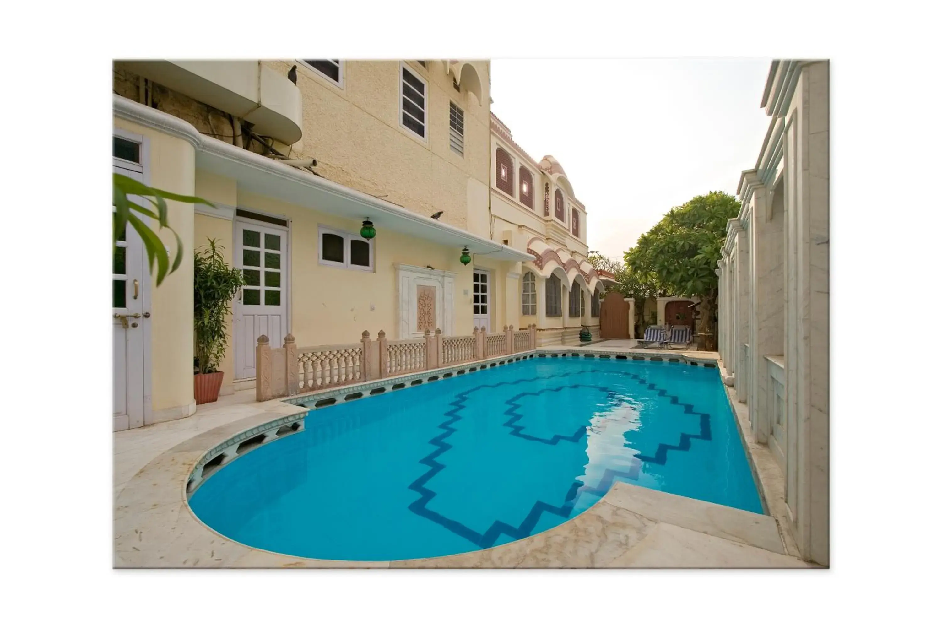Property building, Swimming Pool in Madhuban - A Heritage Home