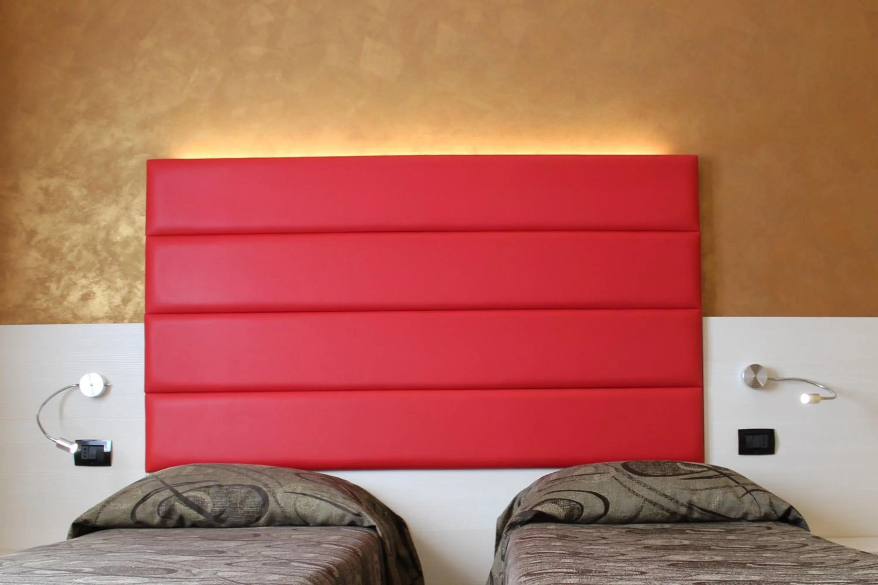 Bed in Hotel Eco Del Mare