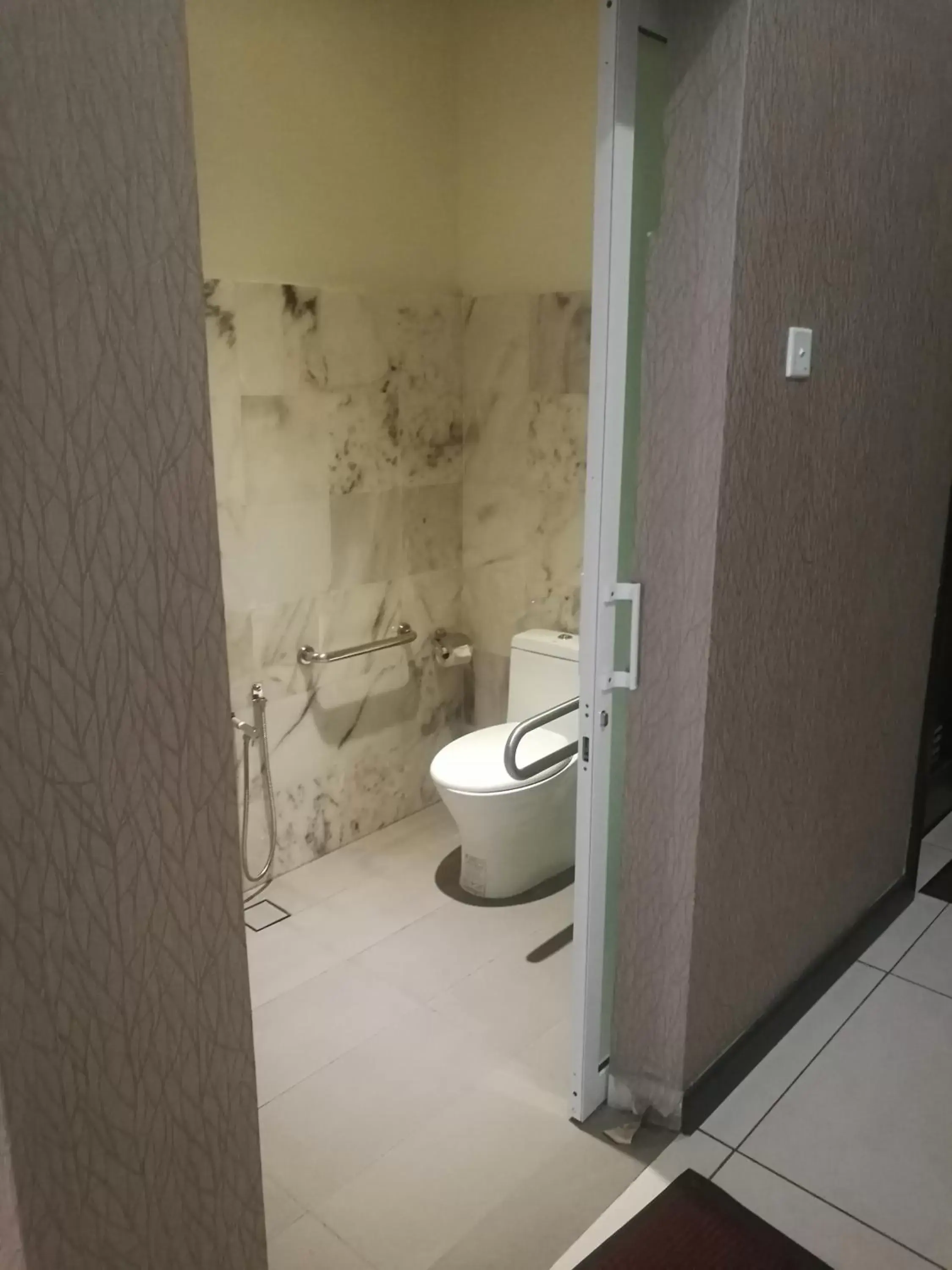 Facility for disabled guests, Bathroom in The Guest Hotel & Spa