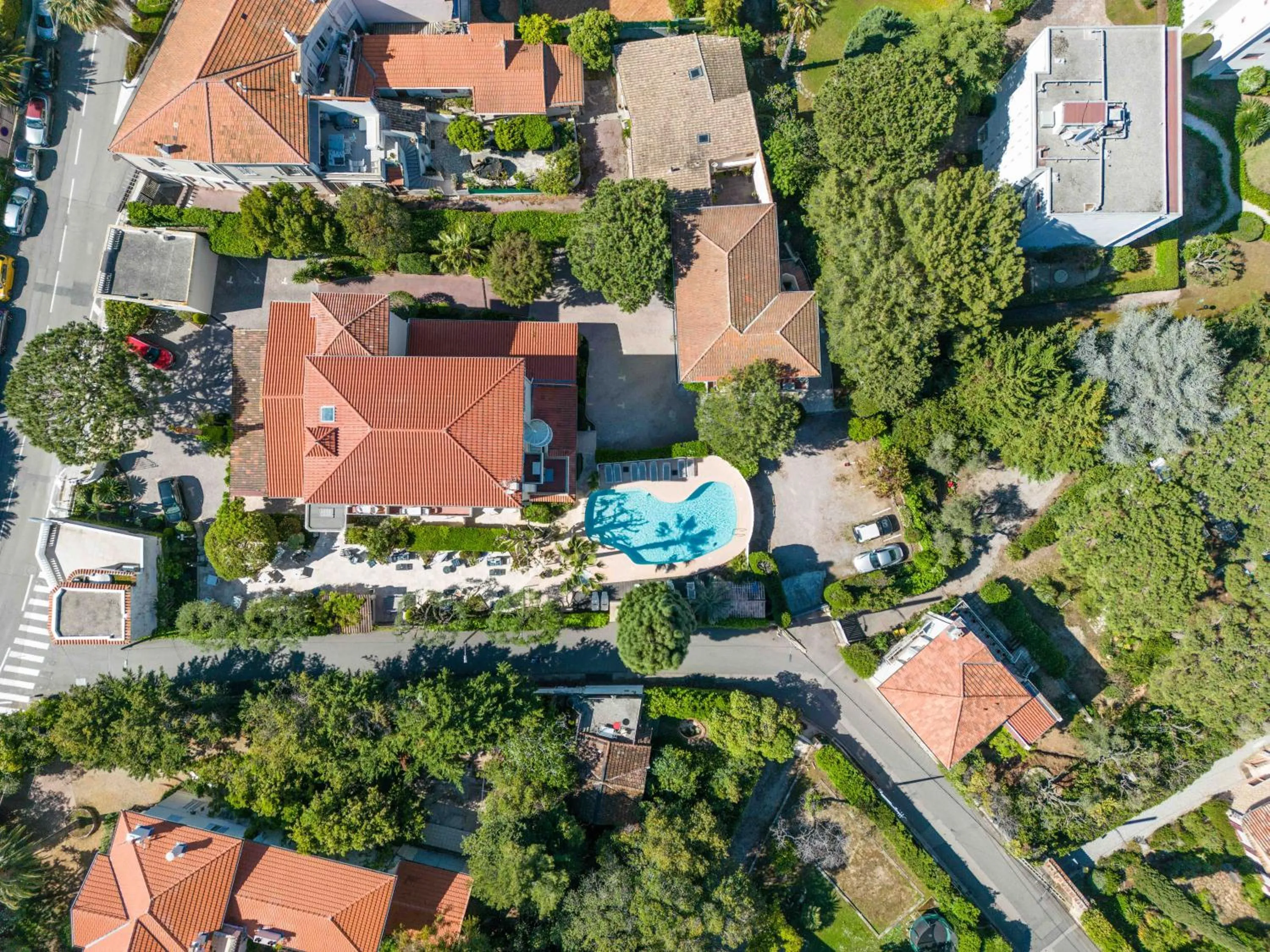 Bird's eye view in Hôtel Beau Site - Cap d'Antibes