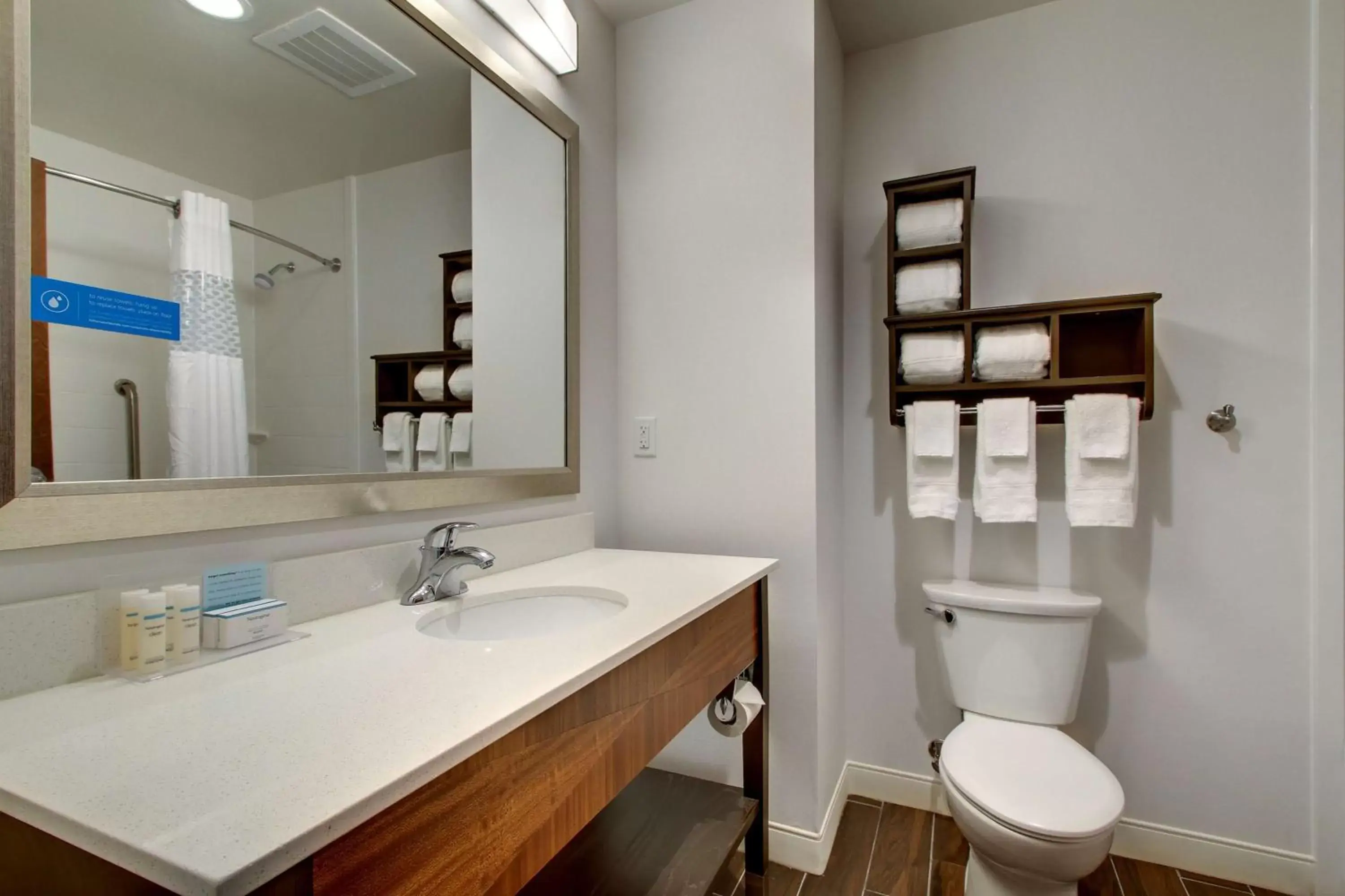 Bathroom in Hampton Inn & Suites Greenville Airport Bathroom in Hampton Inn & Suites Greenville Airport