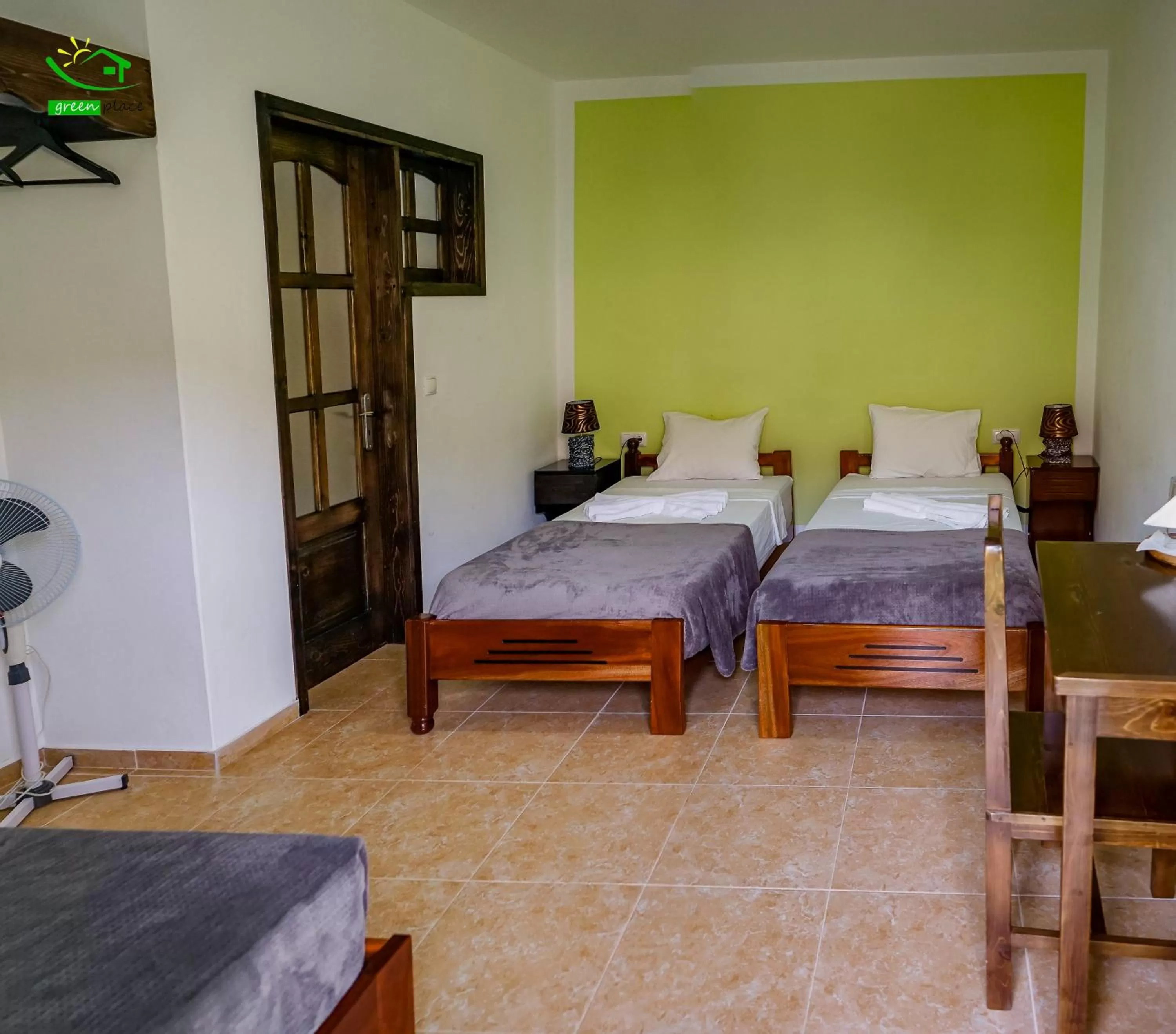 Bed in Pousada Green Place