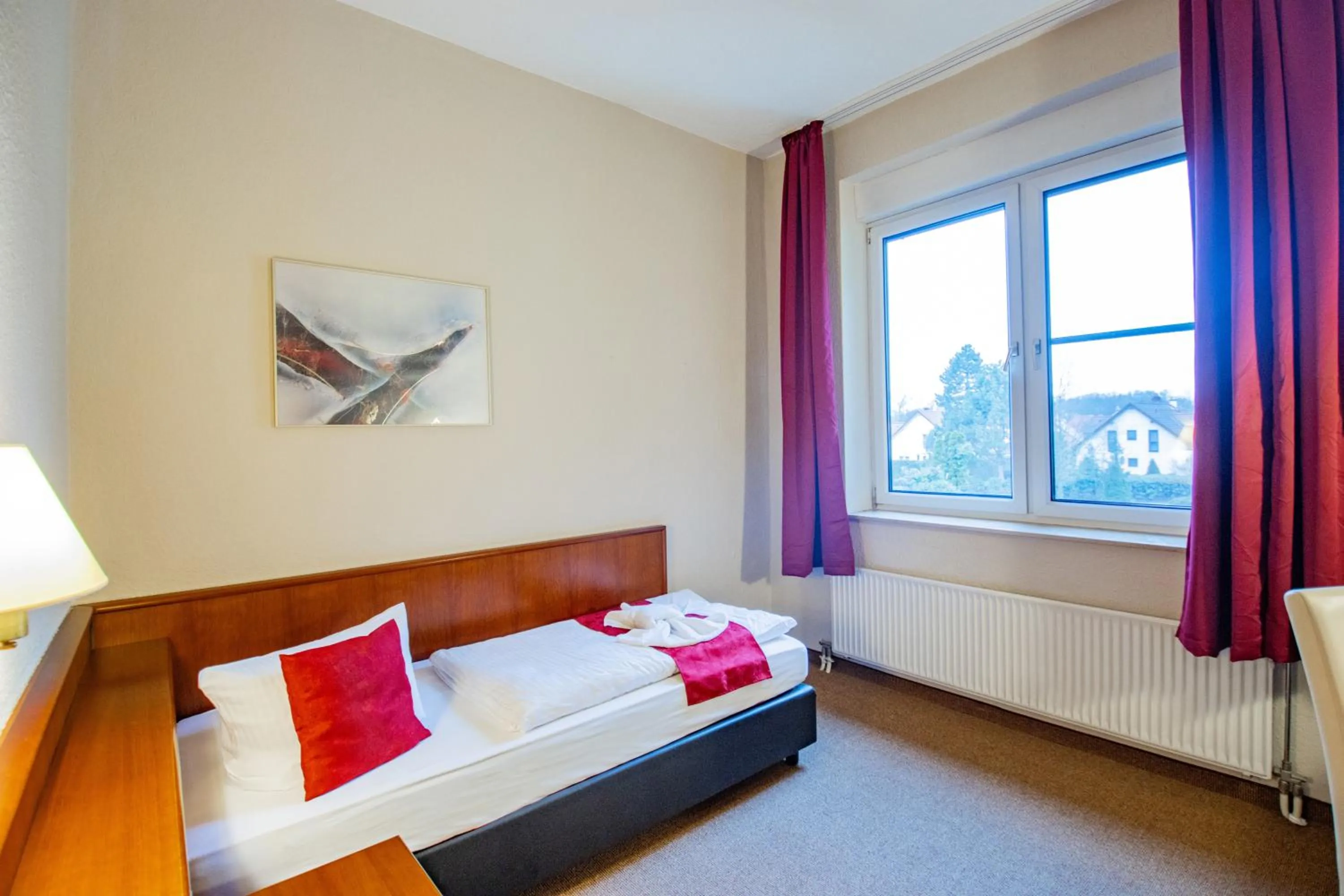 Photo of the whole room, Bed in Seehotel Brandenburg an der Havel