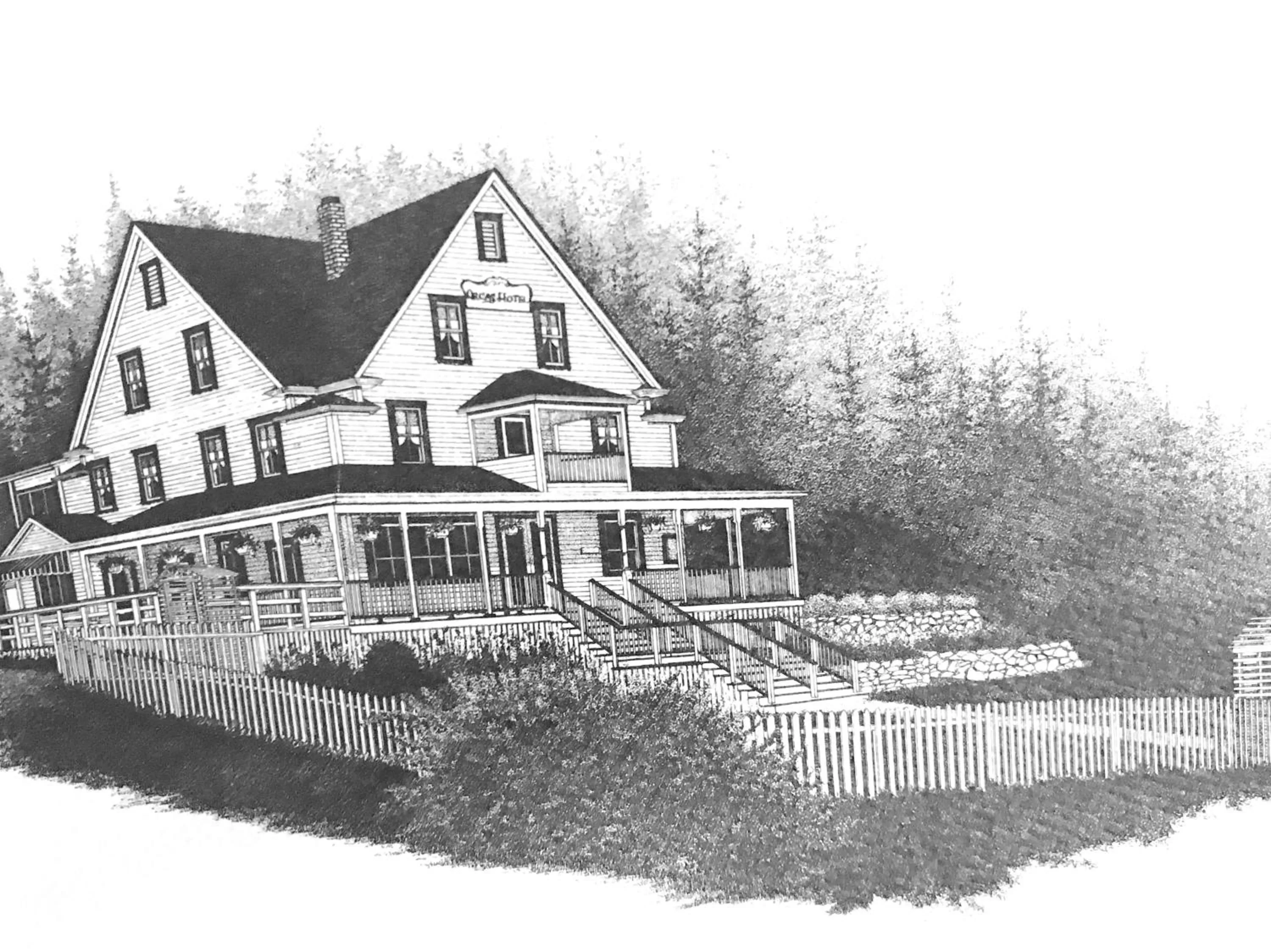 Winter in Orcas Hotel