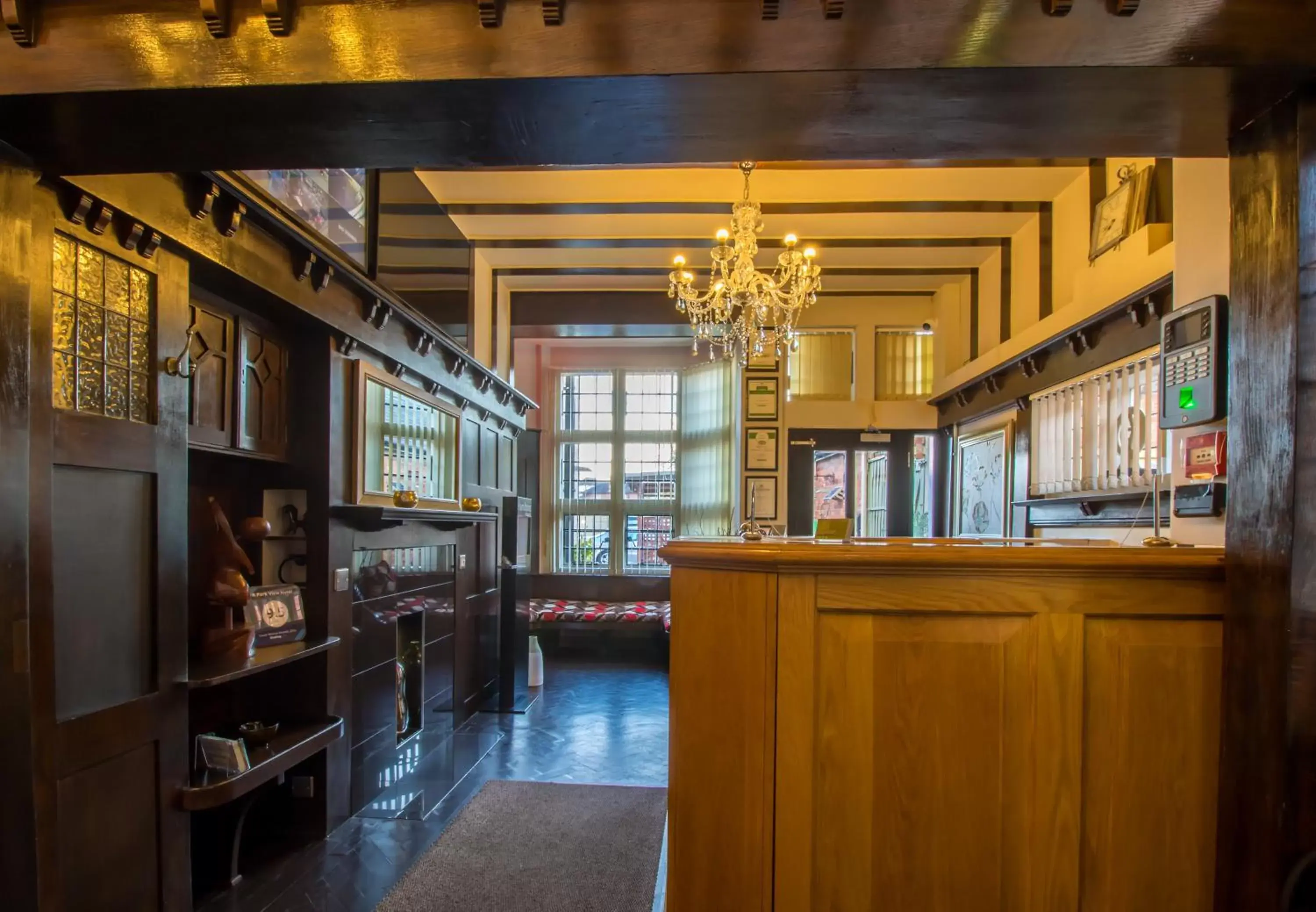 Lobby or reception in A Park View Hotel