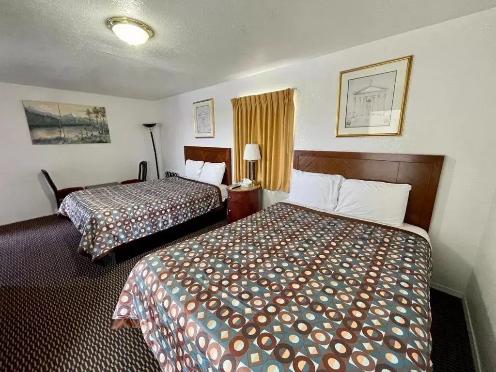 Bed in Desert Inn