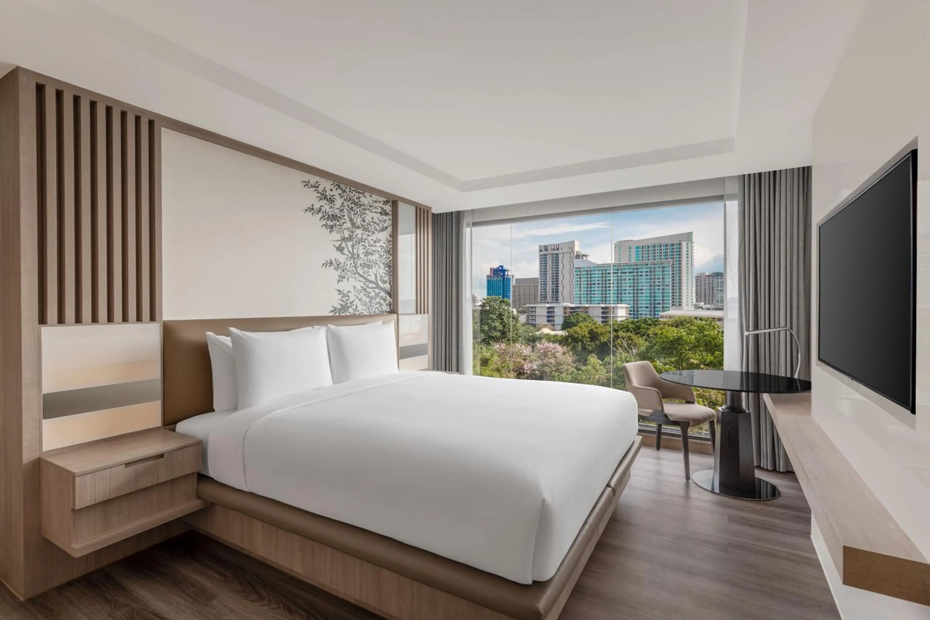 Bedroom, Bed in Courtyard by Marriott North Pattaya