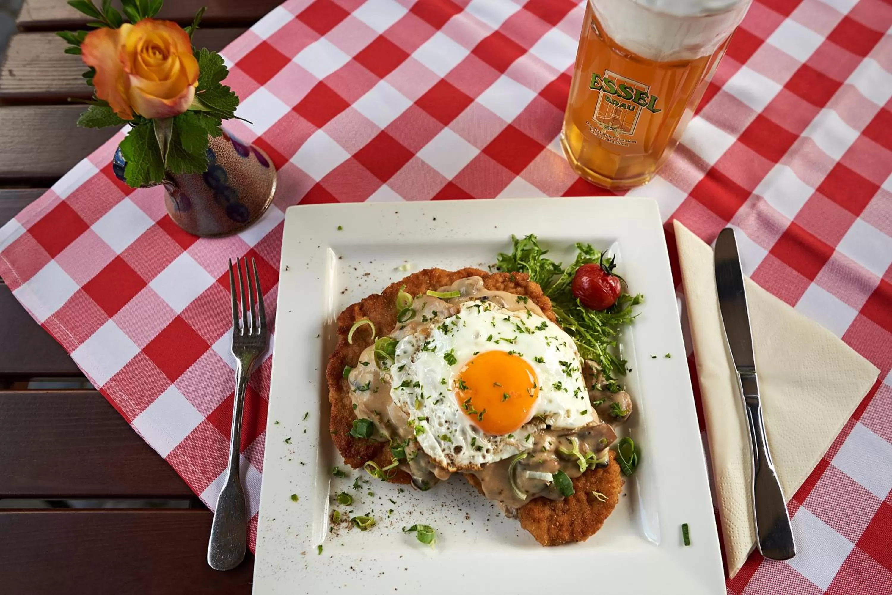 Food close-up in Domschänke Eslohe Brauereigasthof
