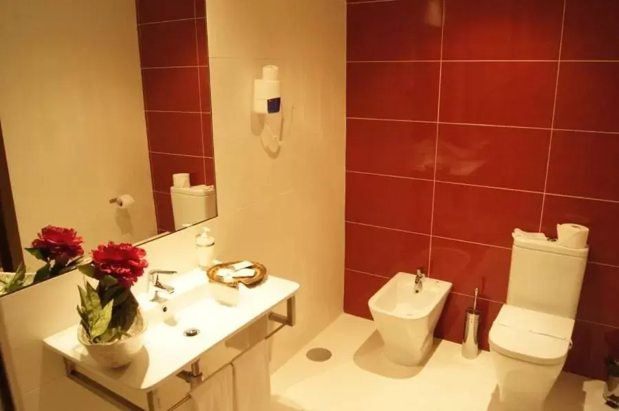 Toilet, Bathroom in Placido Hotel Douro - Tabuaco