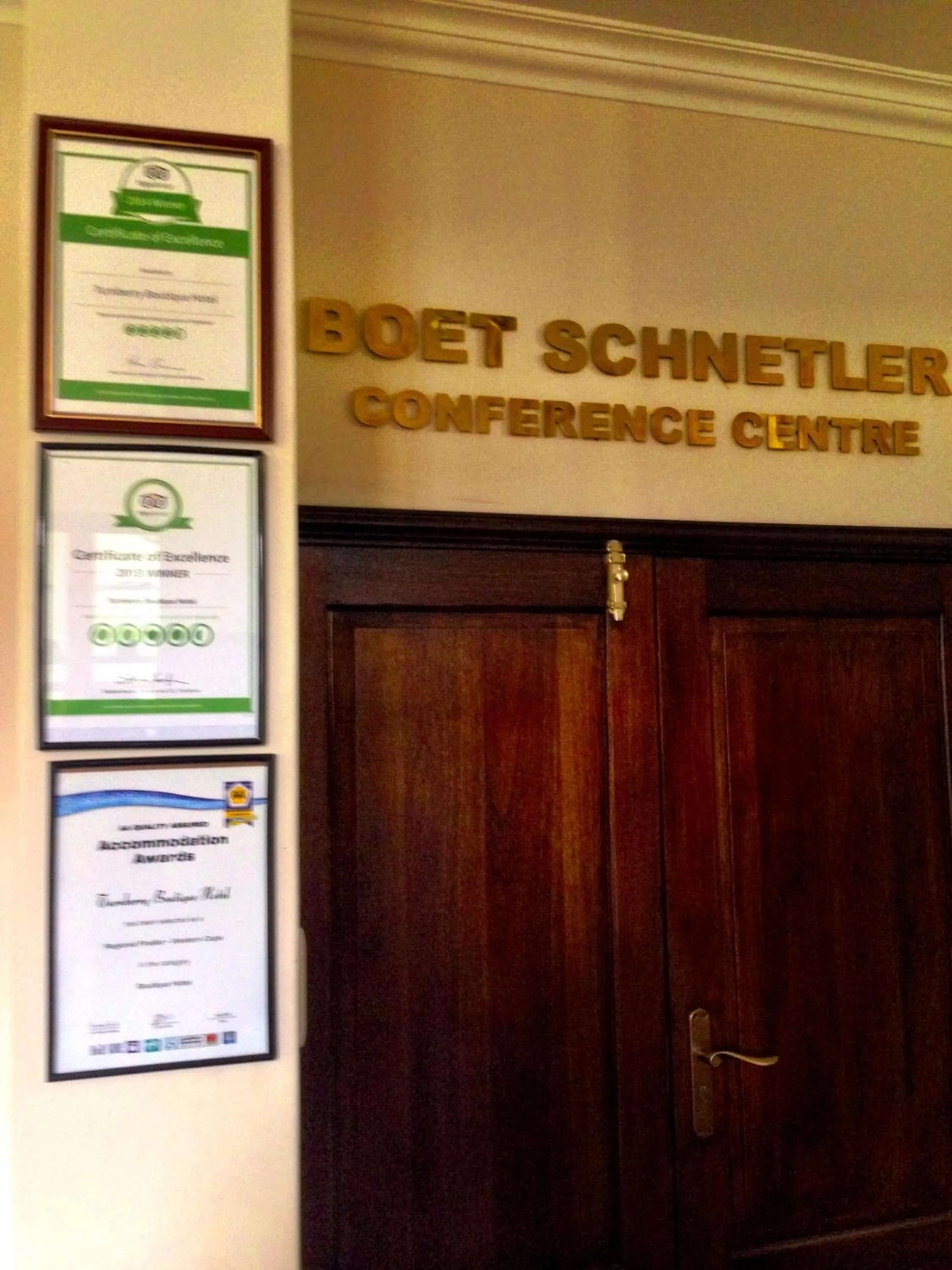 Business facilities in Turnberry Boutique Hotel