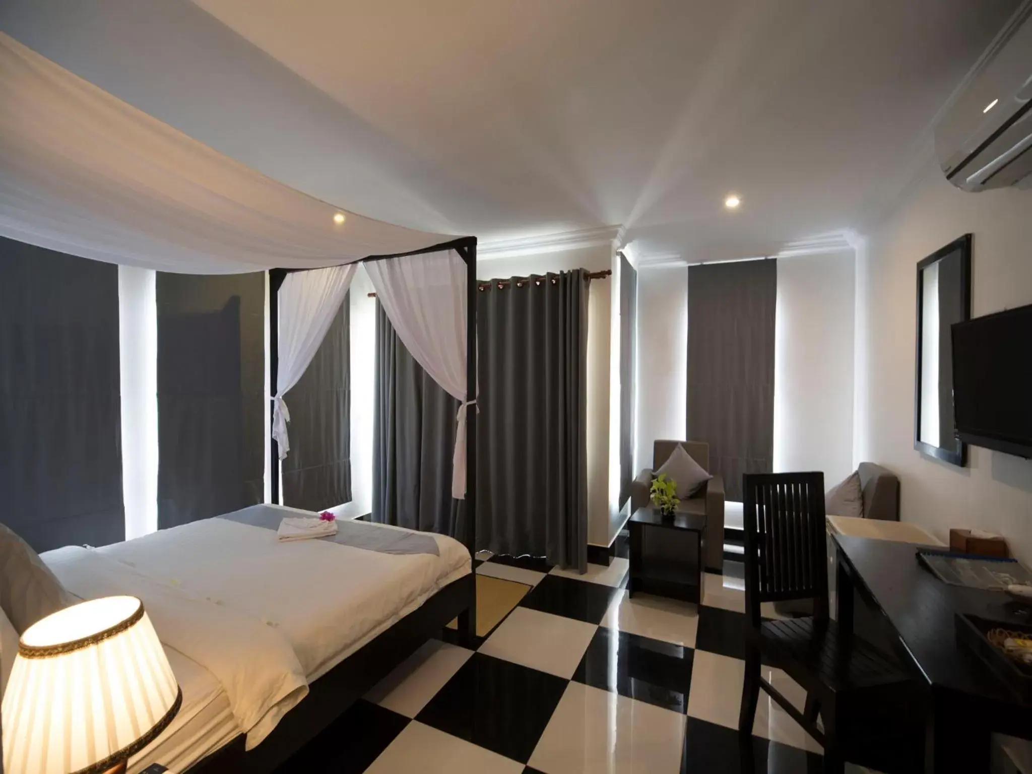 Bedroom in Rithy Rine Angkor Residence