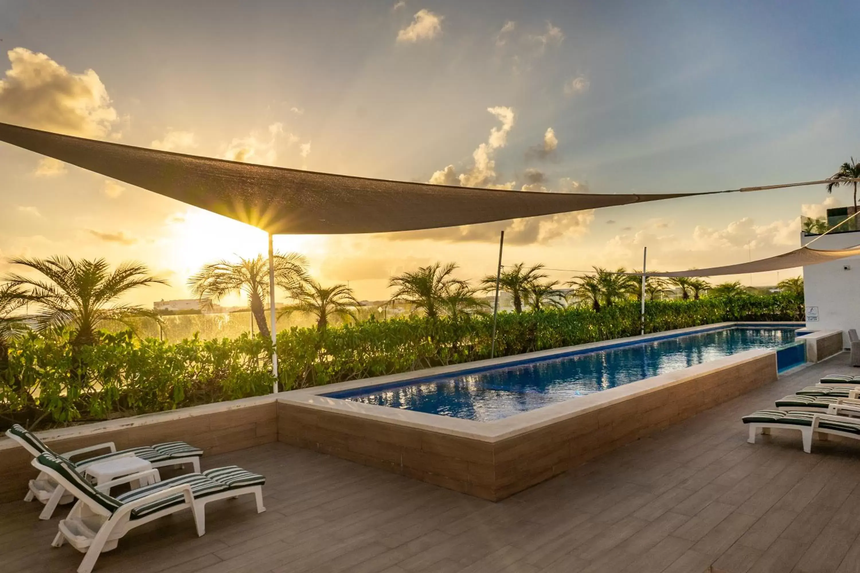 Swimming Pool in Opal Suites Apartments