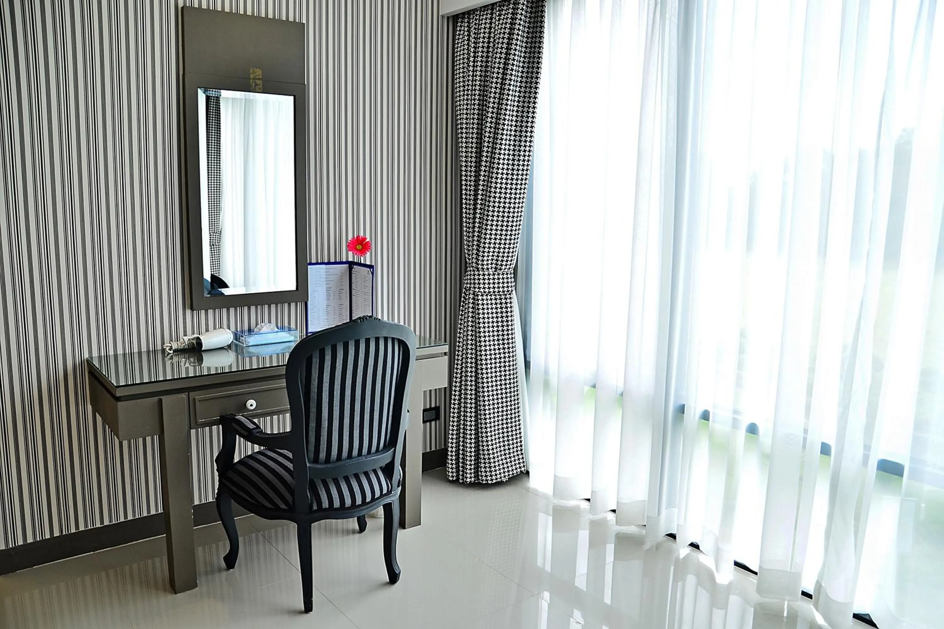 Seating area in The Par Phuket SHA Plus