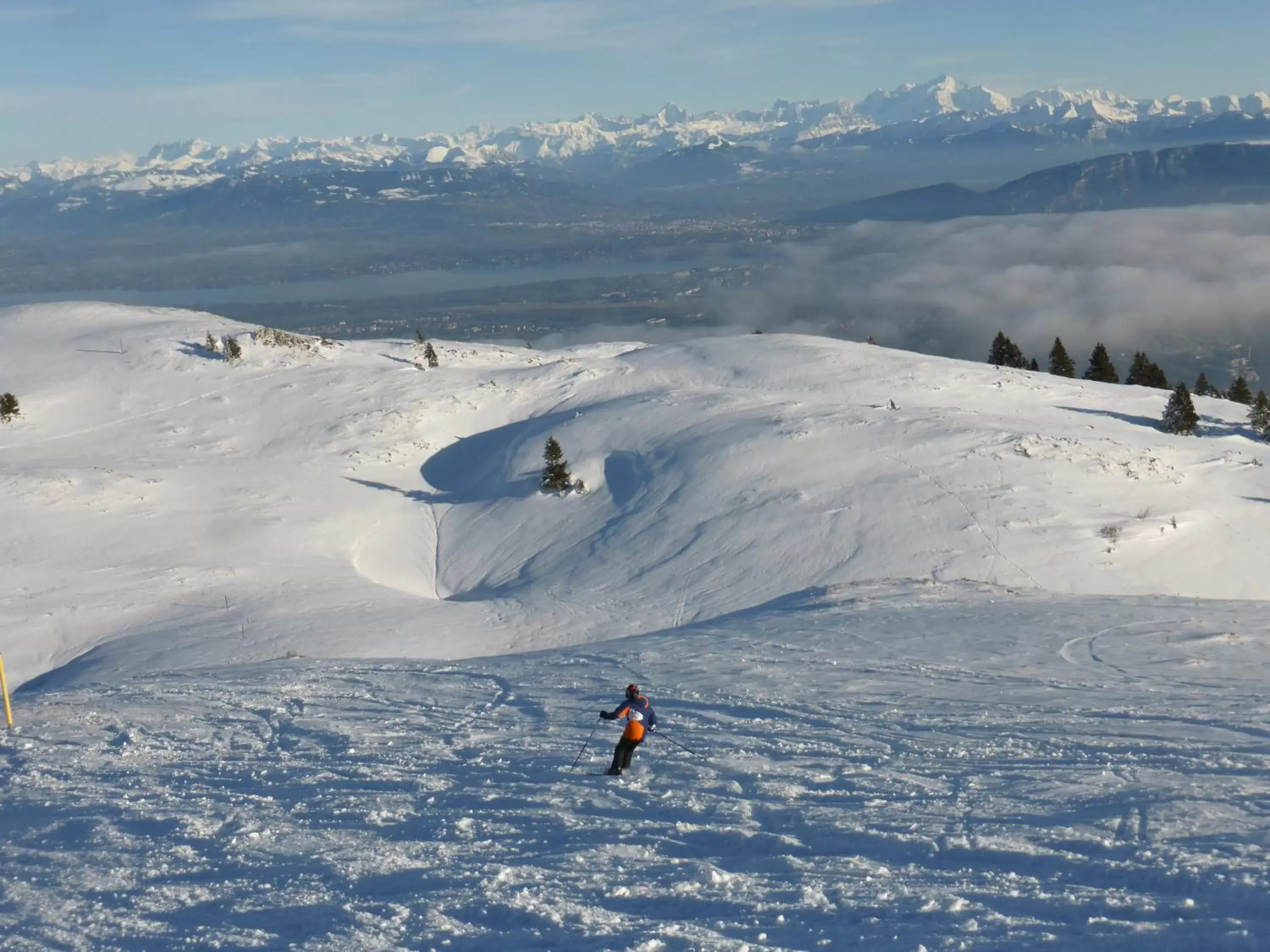 Day, Skiing in Aparthotel Adagio Geneve Saint Genis Pouilly