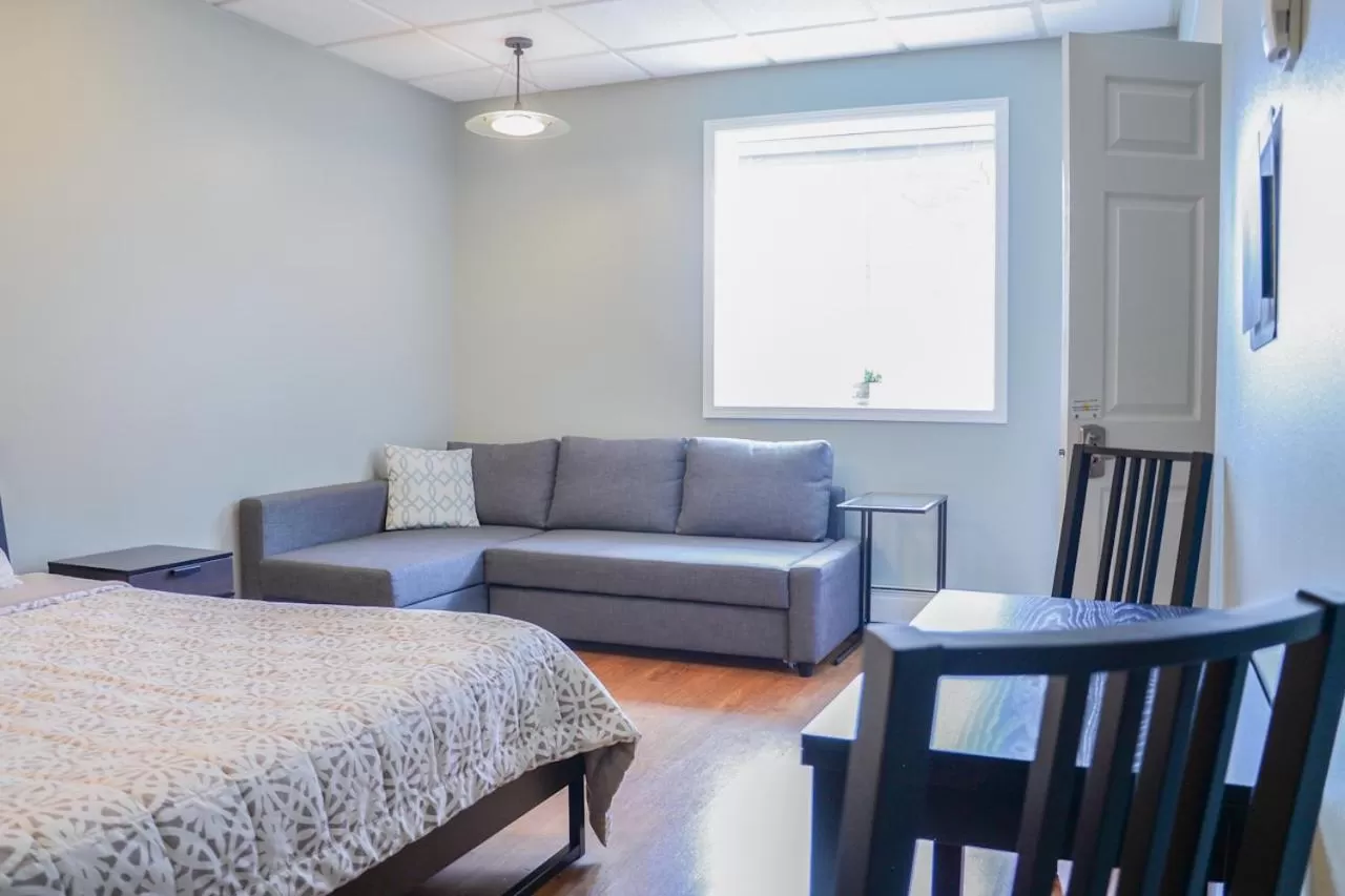 Bed in Trailhead Lodging