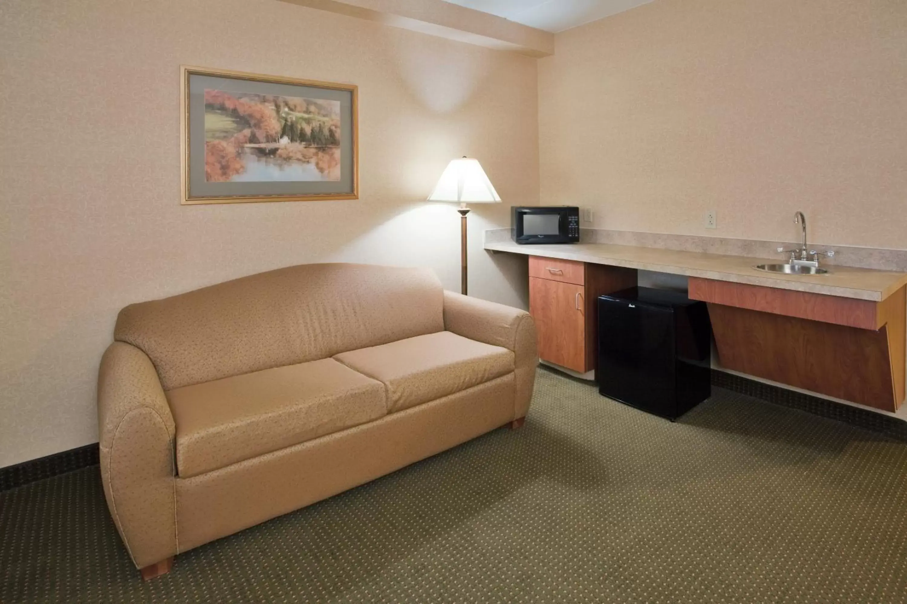 Photo of the whole room, Seating Area in Holiday Inn Express Hotel & Suites Drums-Hazelton, an IHG Hotel