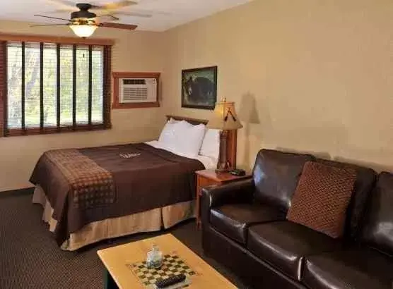 Photo of the whole room, Room Photo in Boarders Inn & Suites by Cobblestone Hotels in Waukon