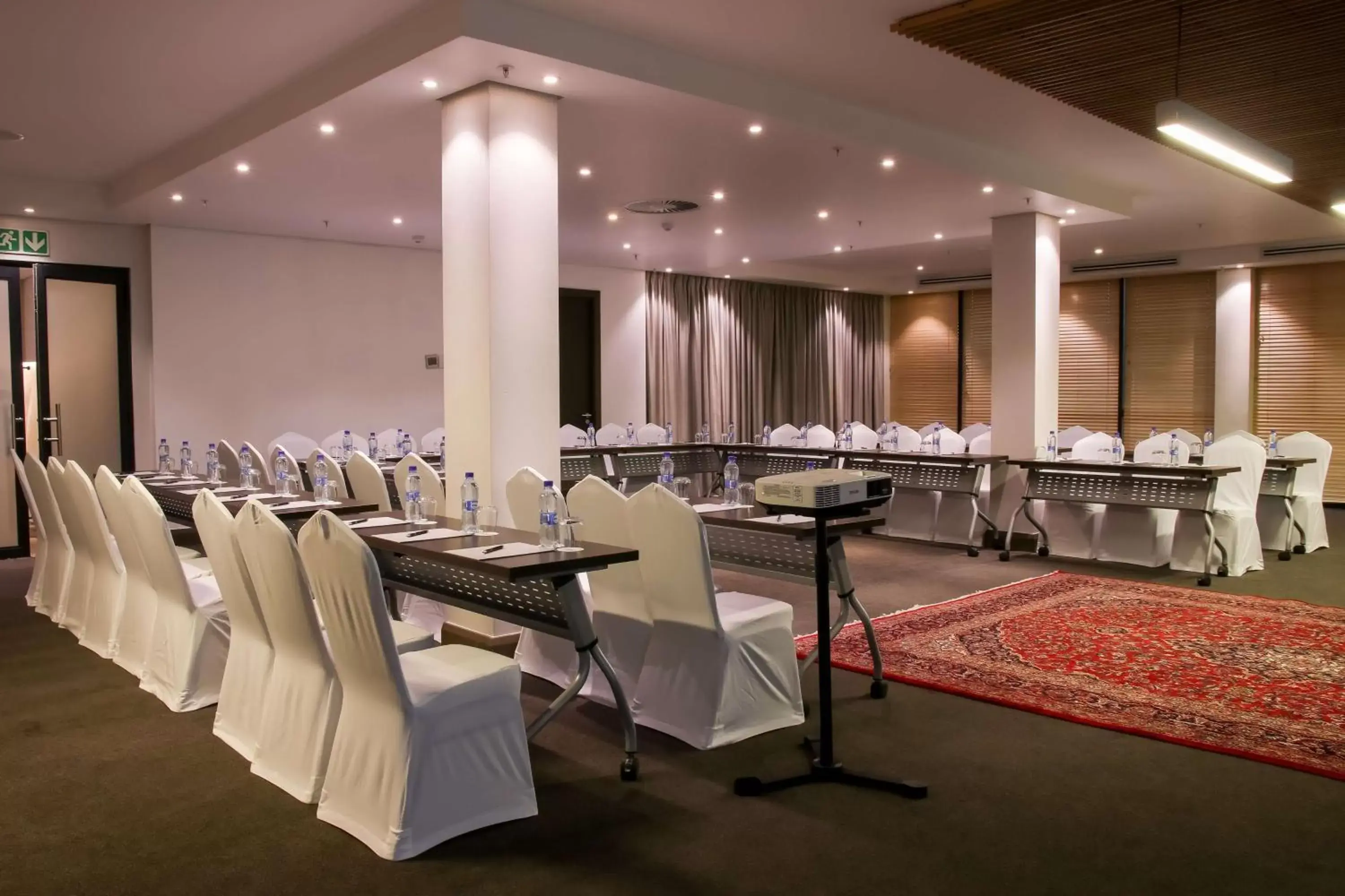 Meeting/conference room, Restaurant/Places to Eat in Legend Hotel Lagos Airport, Curio Collection By Hilton