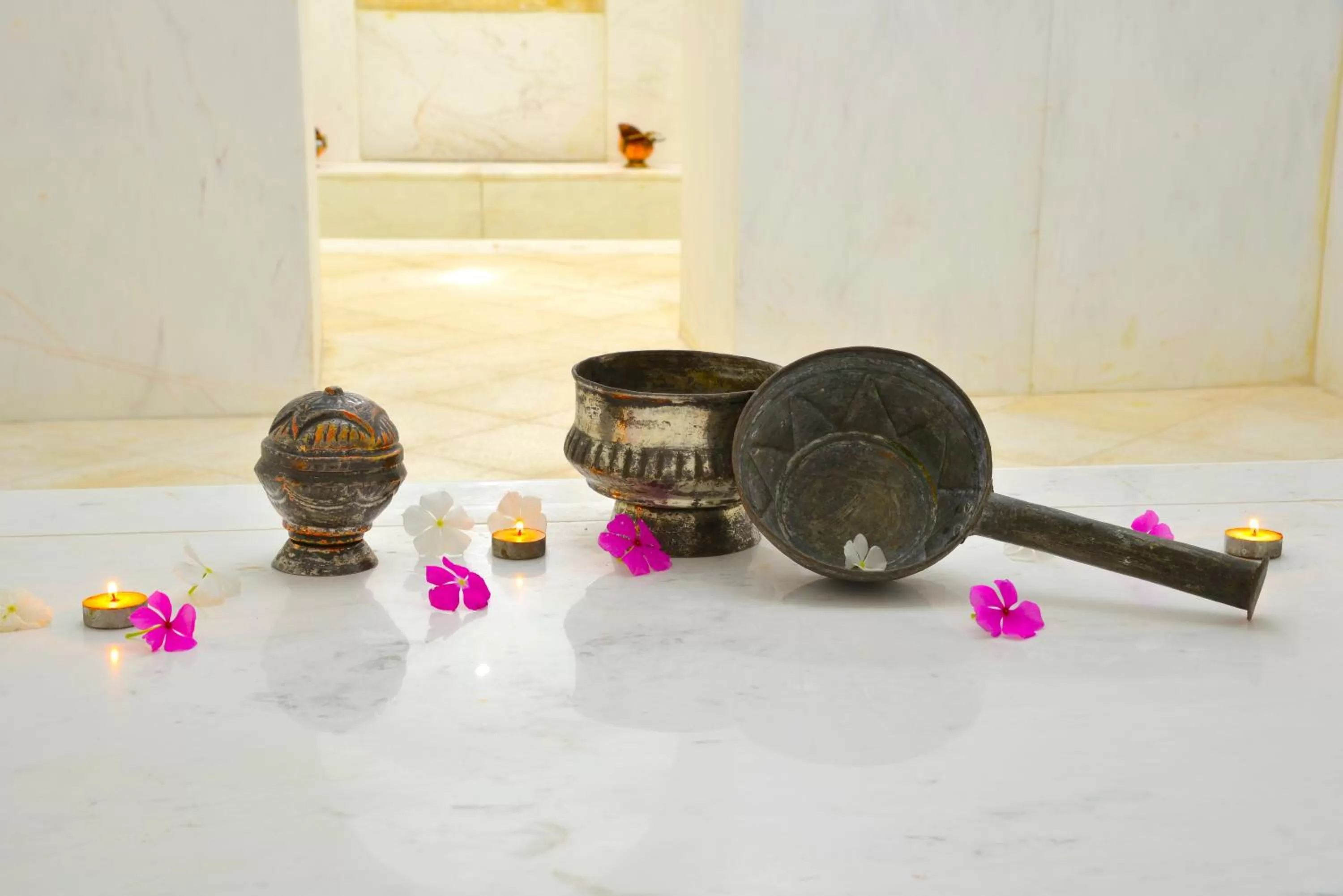 Steam room in Palais Bayram