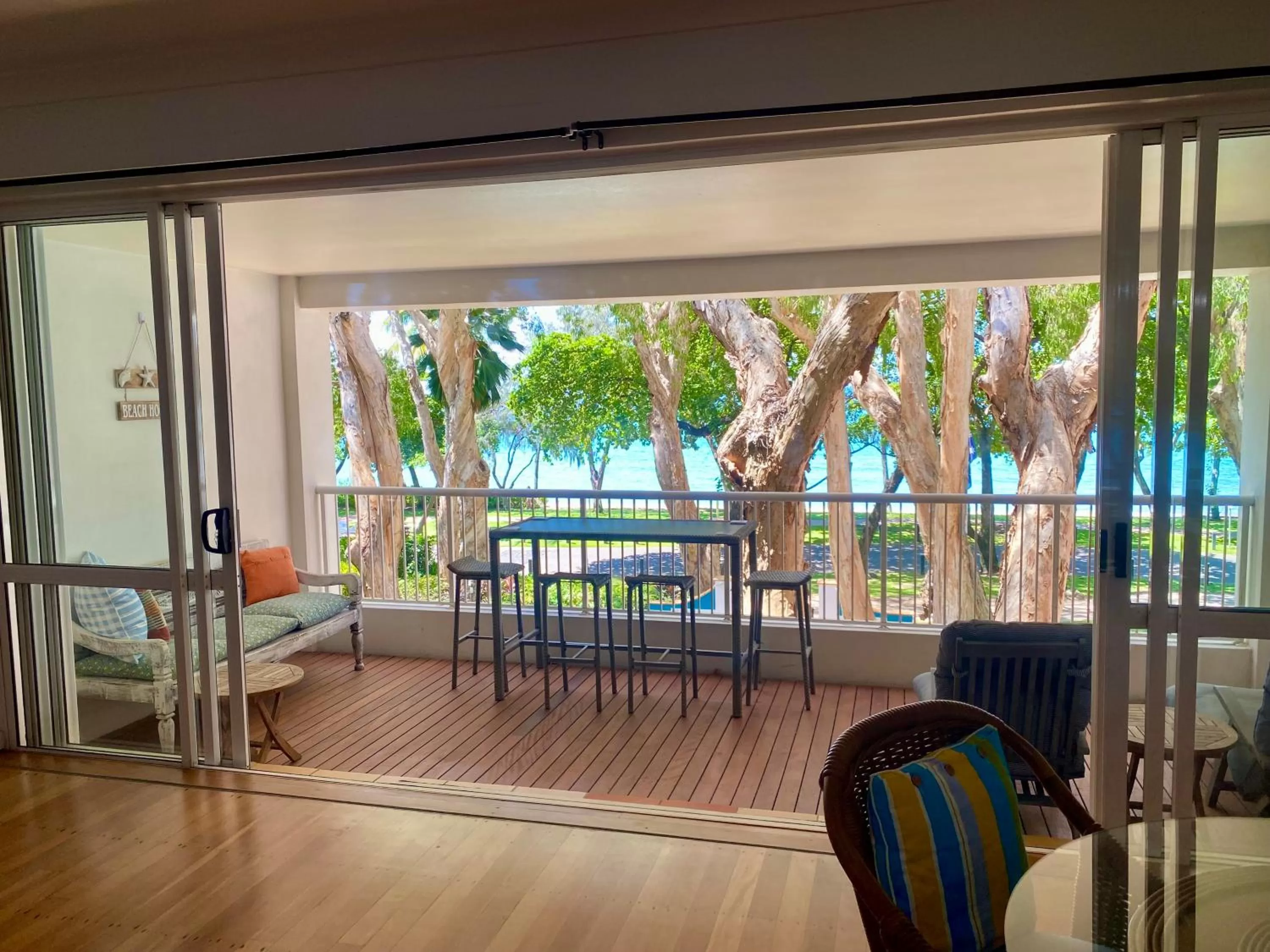 Balcony/Terrace in BeachView Apartments at Villa Paradiso