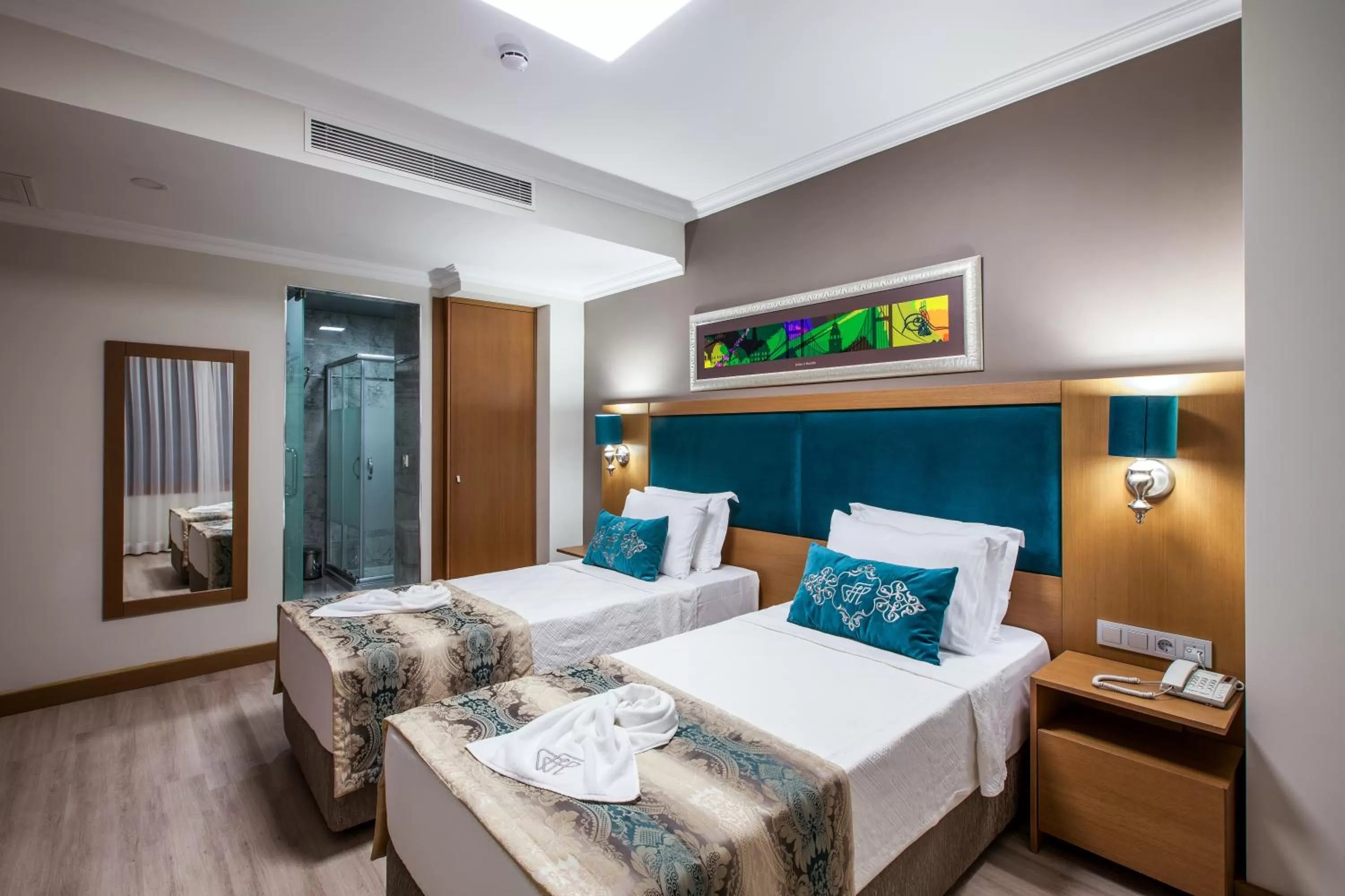 Bed in Ferman Hilal Hotel-Special Category