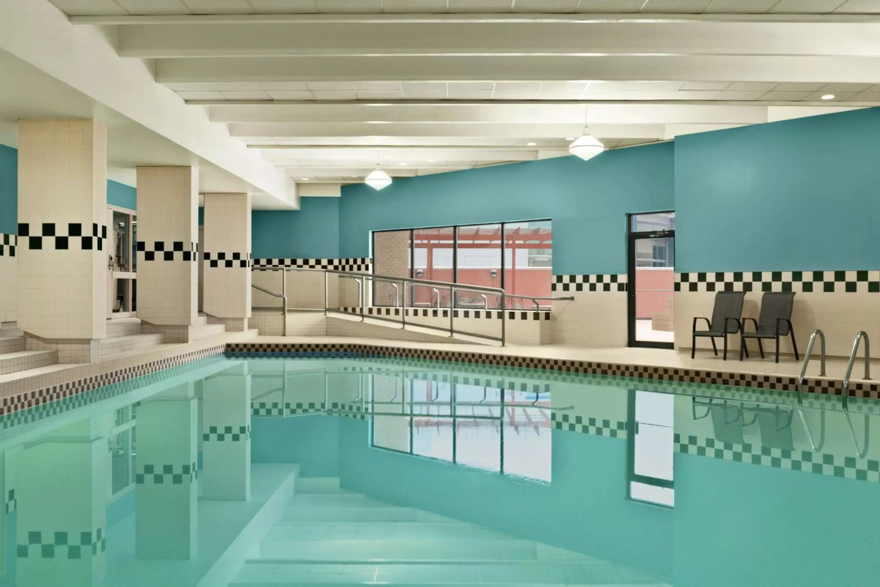 Pool view, Swimming Pool in Hilton Garden Inn Saskatoon Downtown