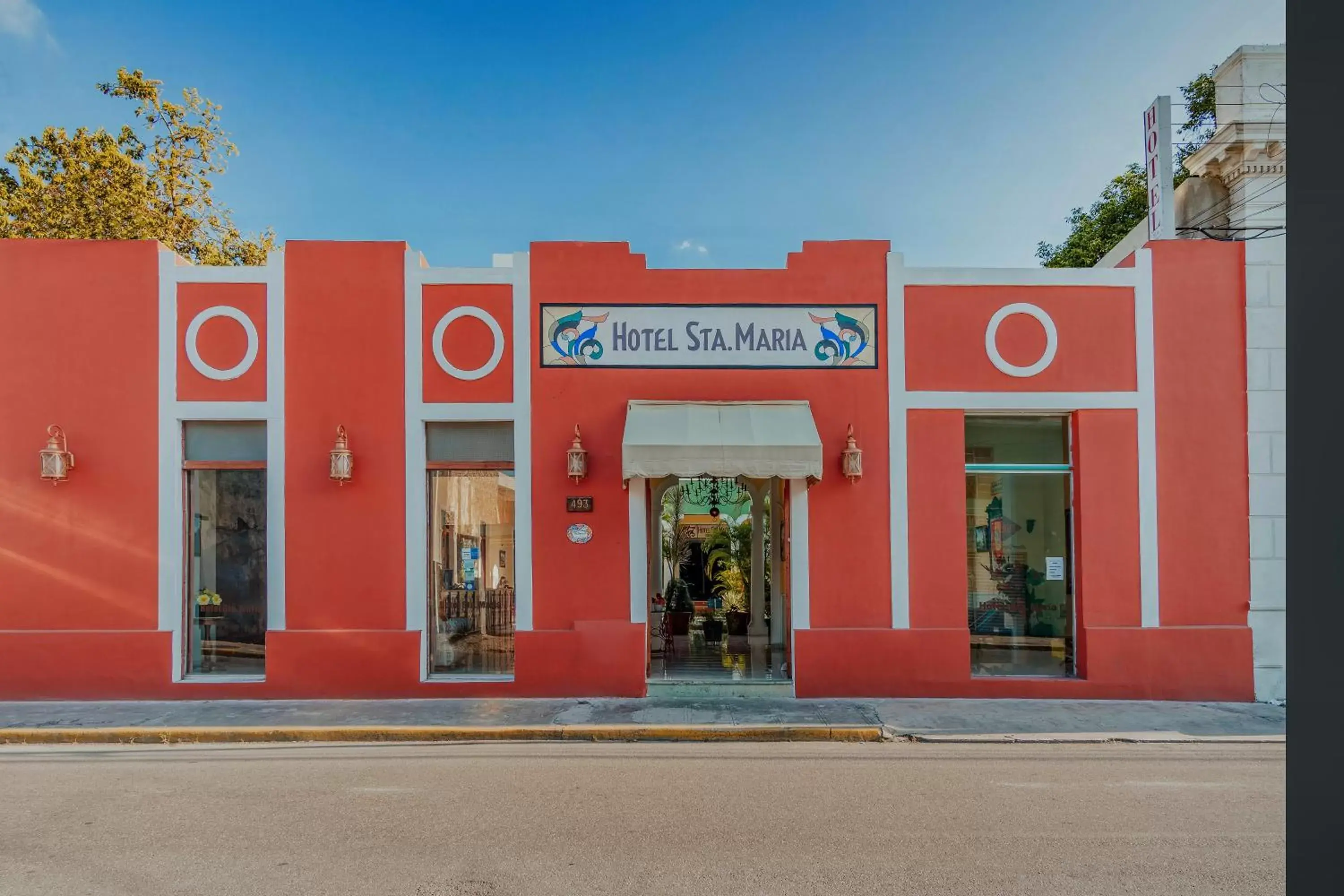 Property Building in Hotel Santa María Mérida